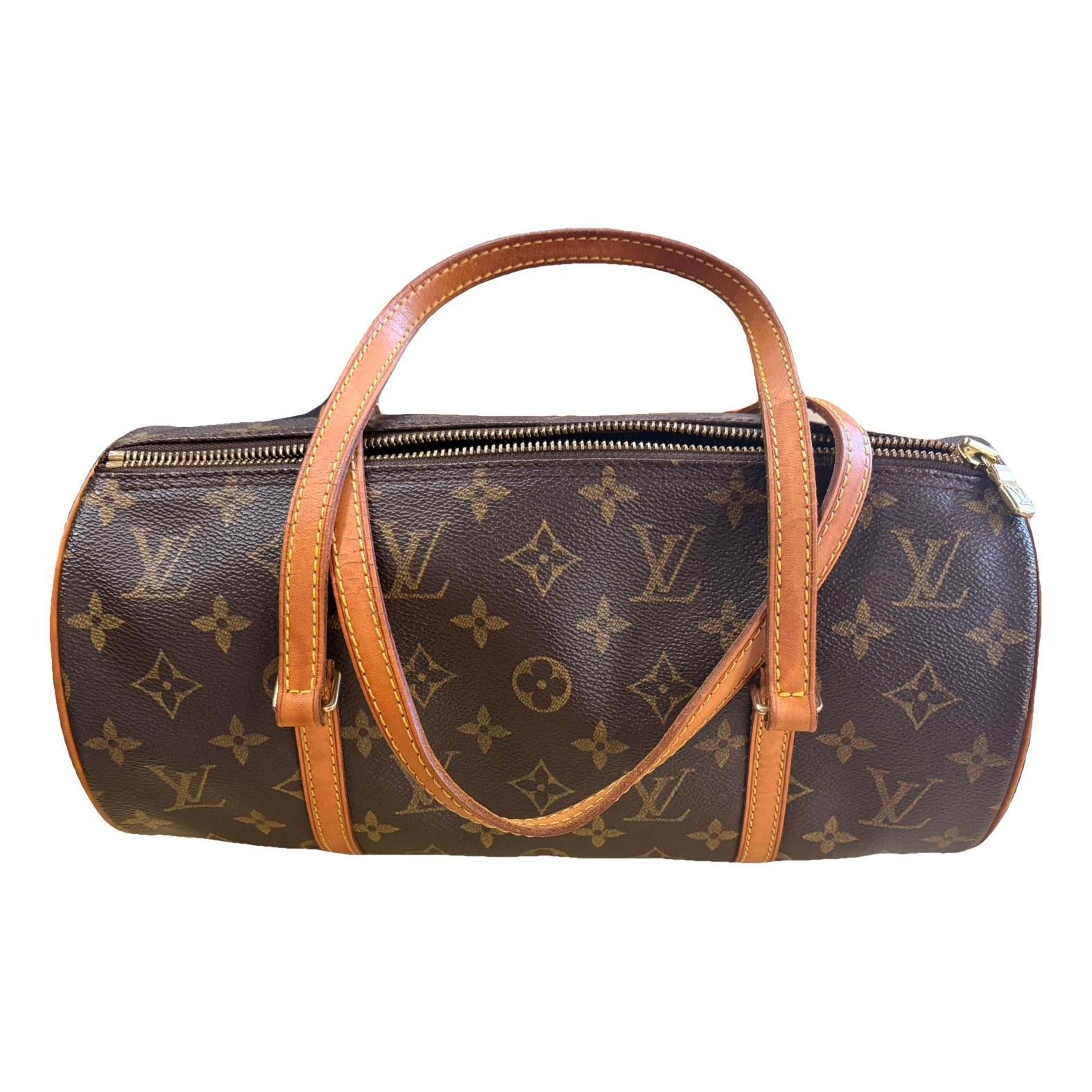 Papillon leather handbag