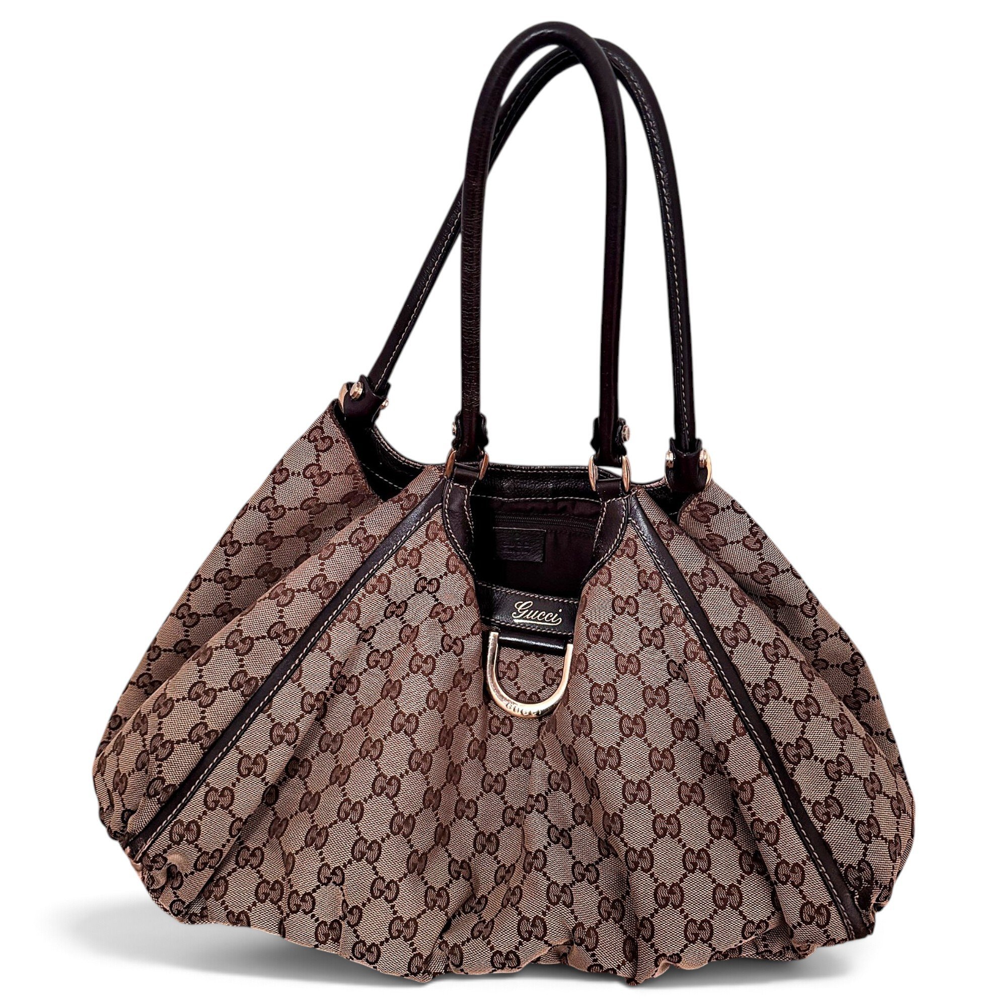 D-Ring leather tote