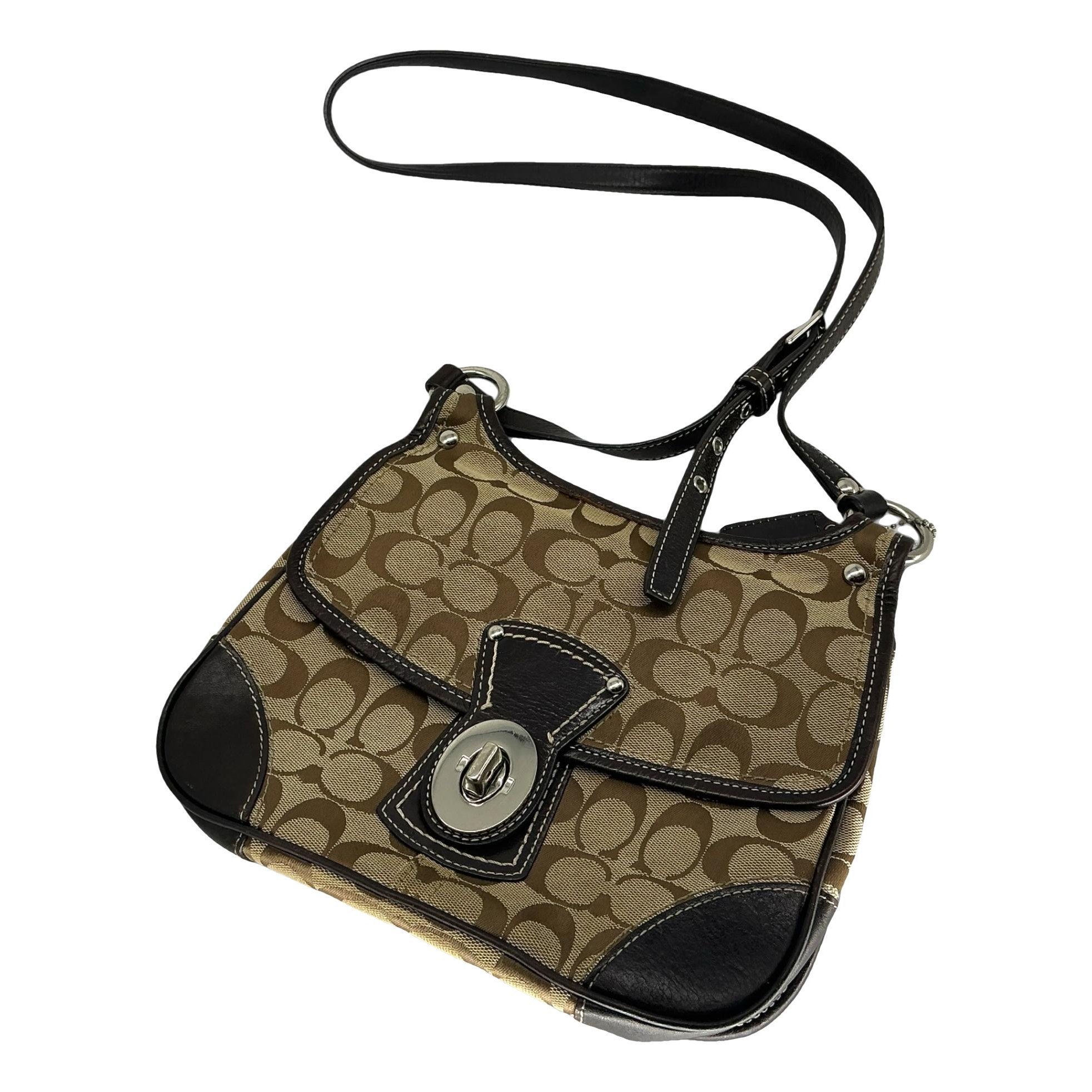 Signature Sufflette leather handbag