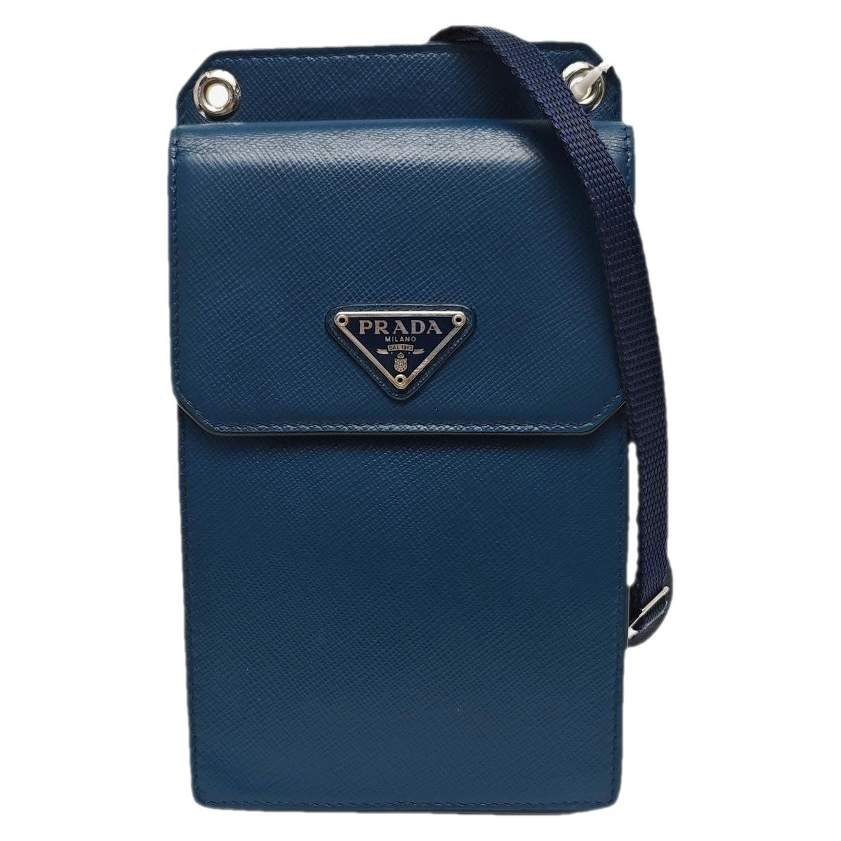 Re-Nylon leather handbag
