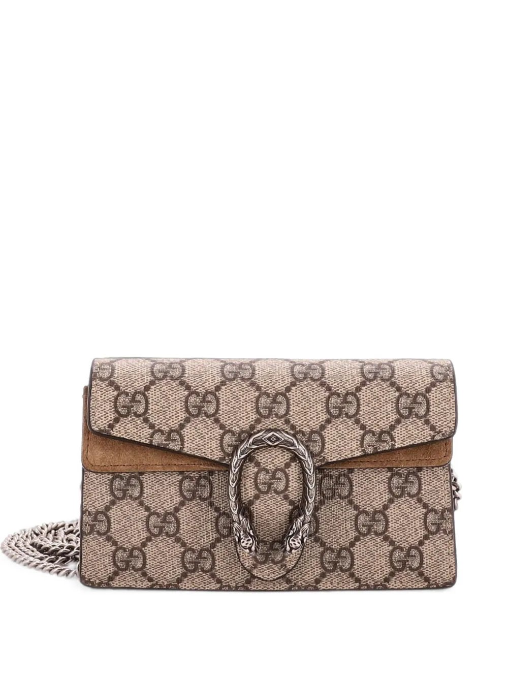 Dionysus Bag GG Coated Canvas Super Mini crossbody bag