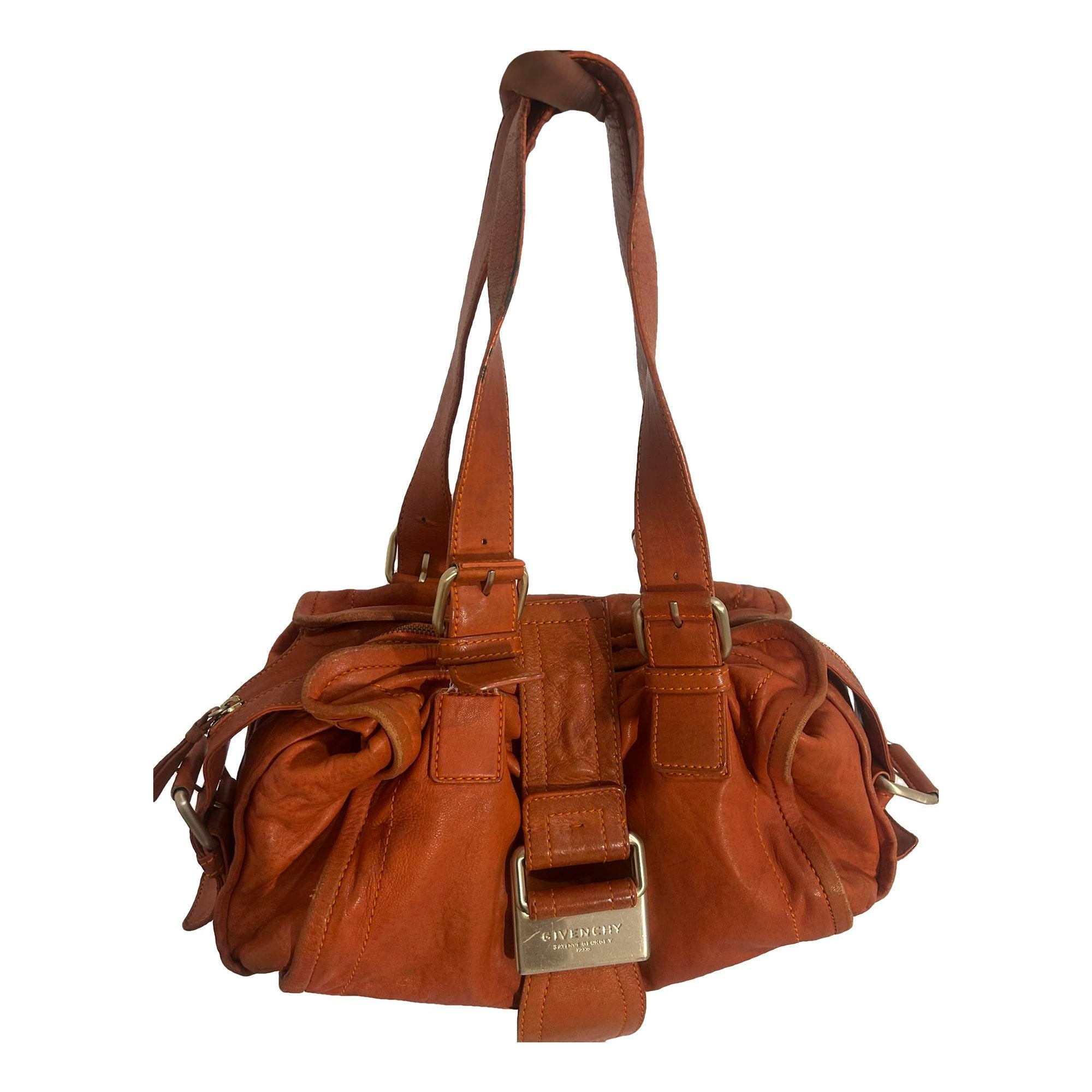 Leather handbag