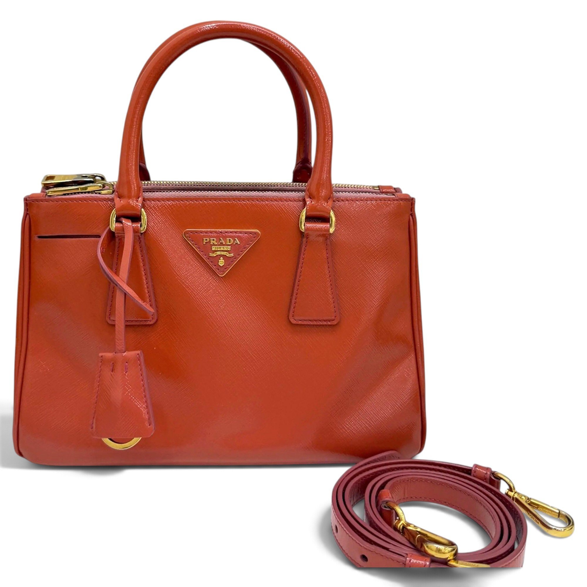 Galleria leather handbag
