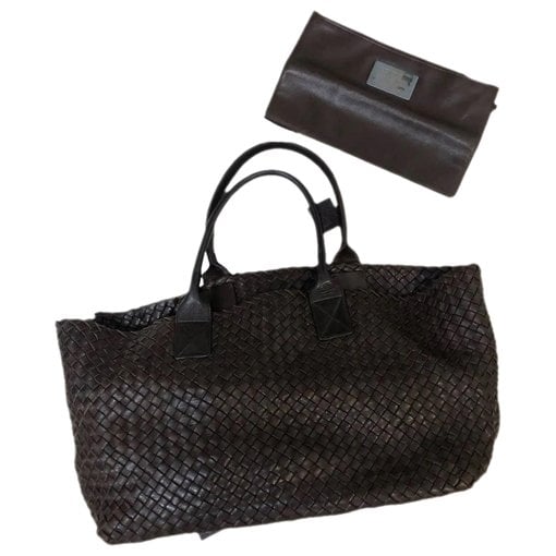 Cabat leather tote