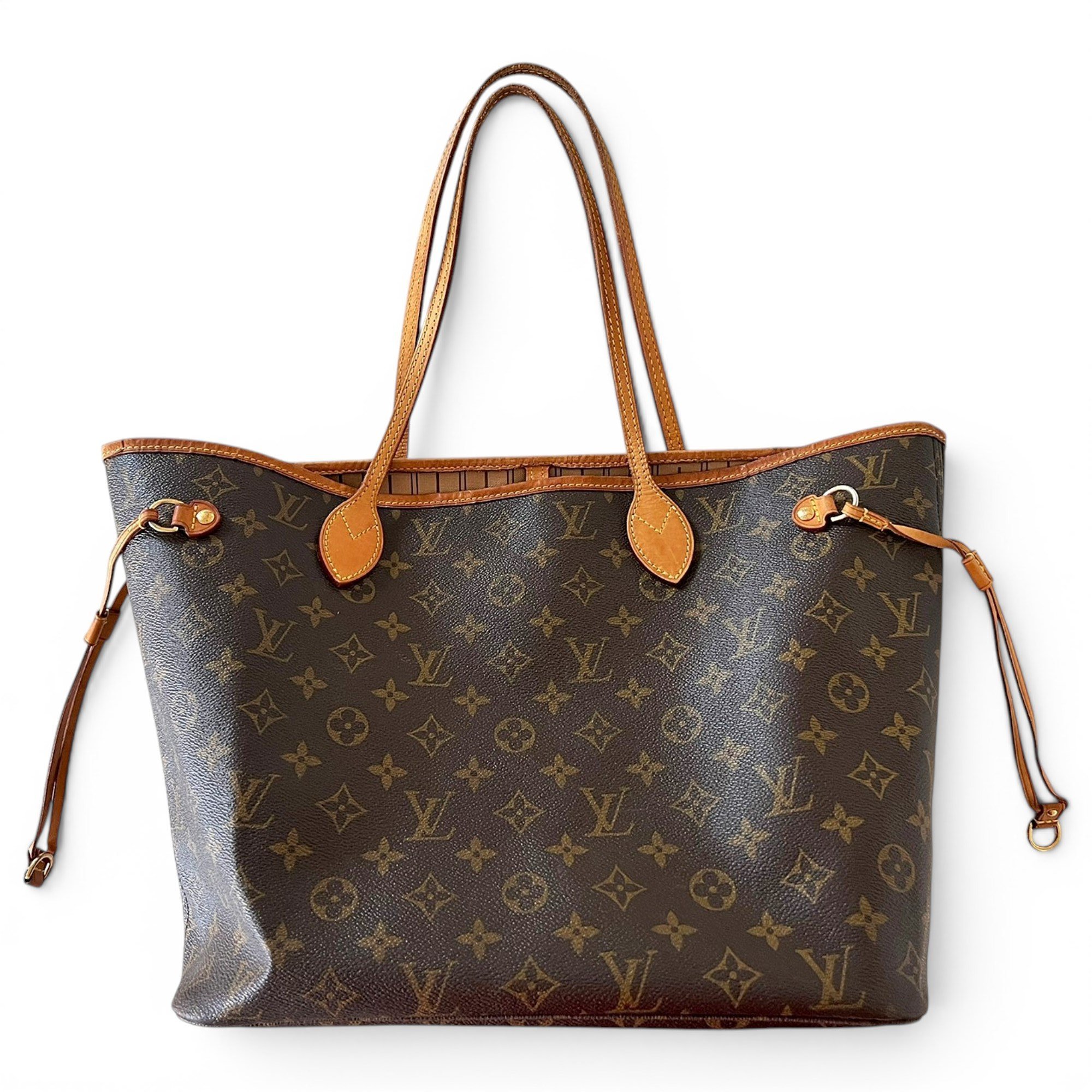 Neverfull leather tote