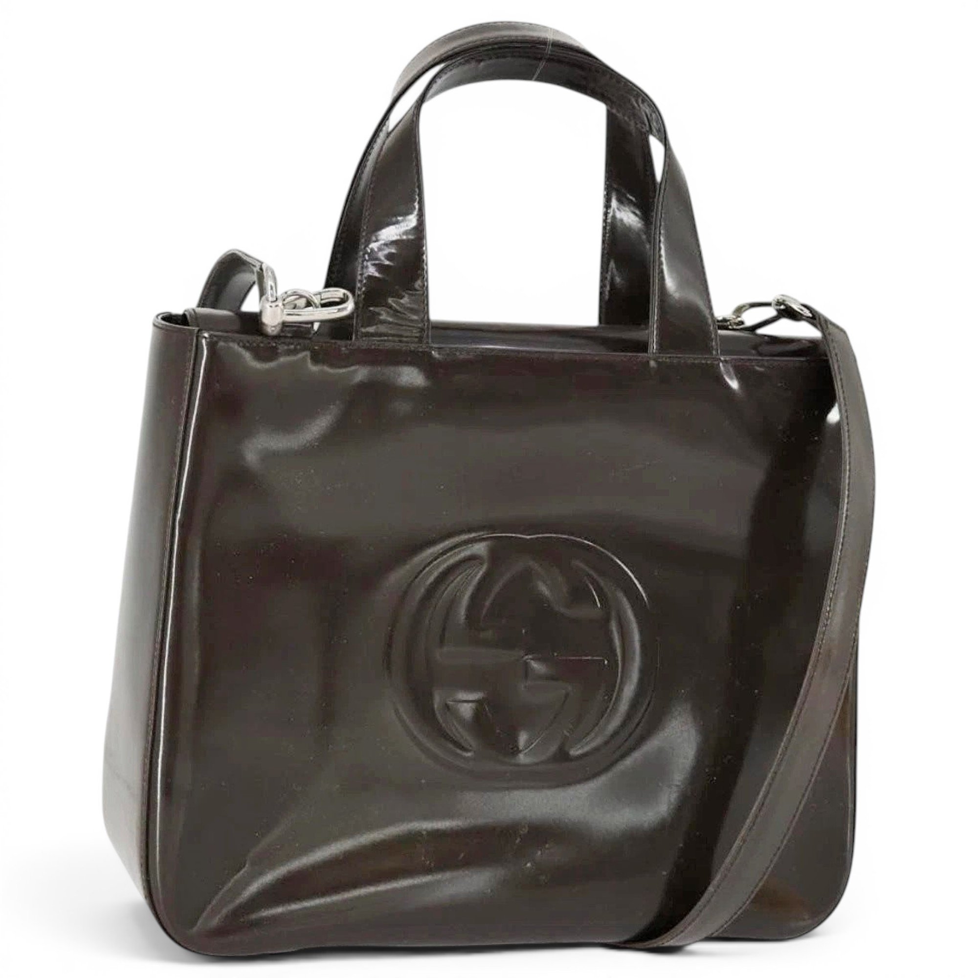 Leather handbag