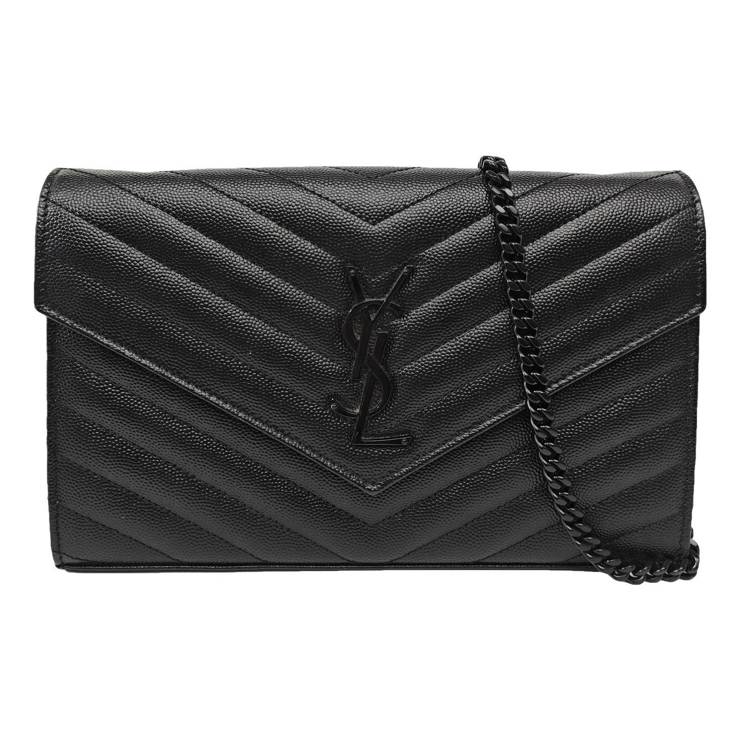 Baby monogramme leather handbag