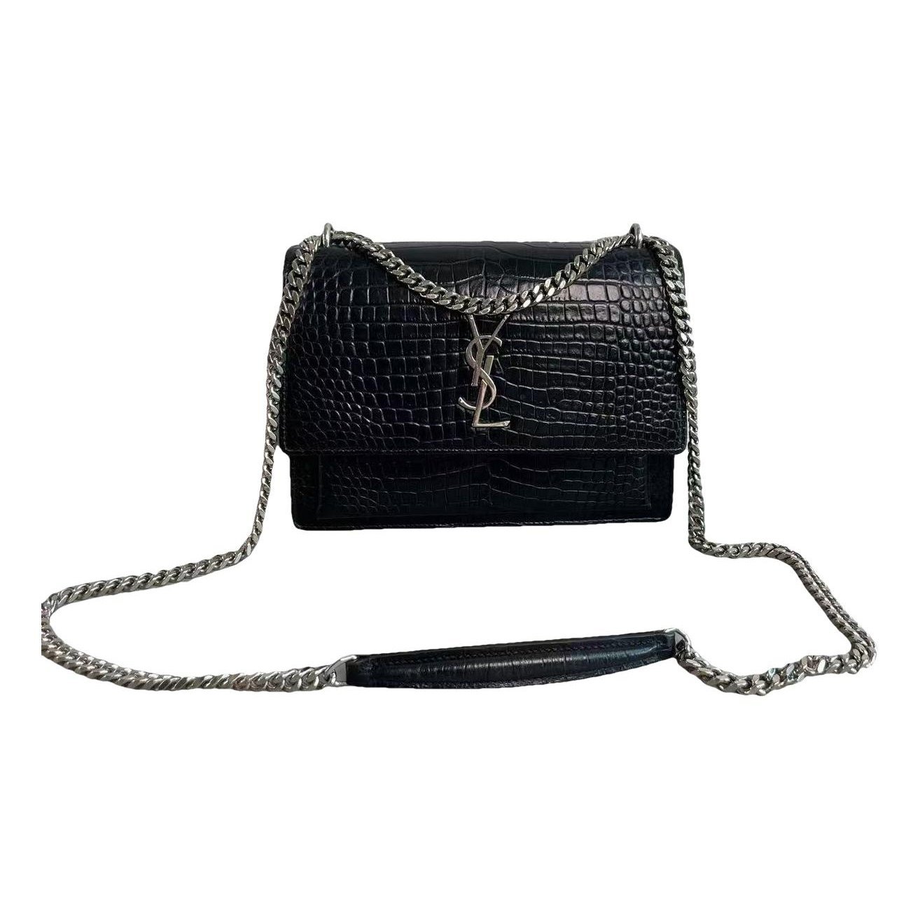 Sunset leather crossbody bag