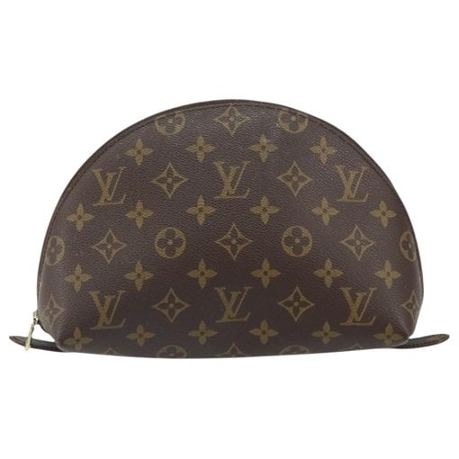 Leather vanity case