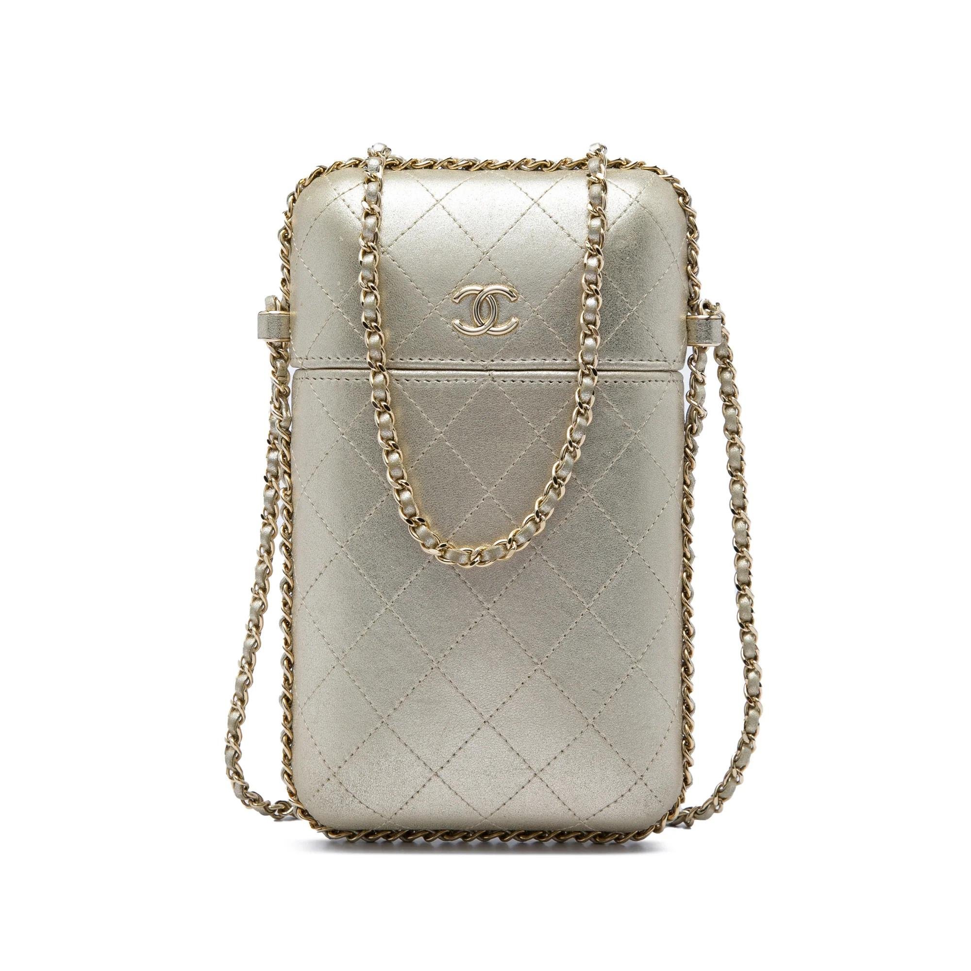 Chain Around leather crossbody bag