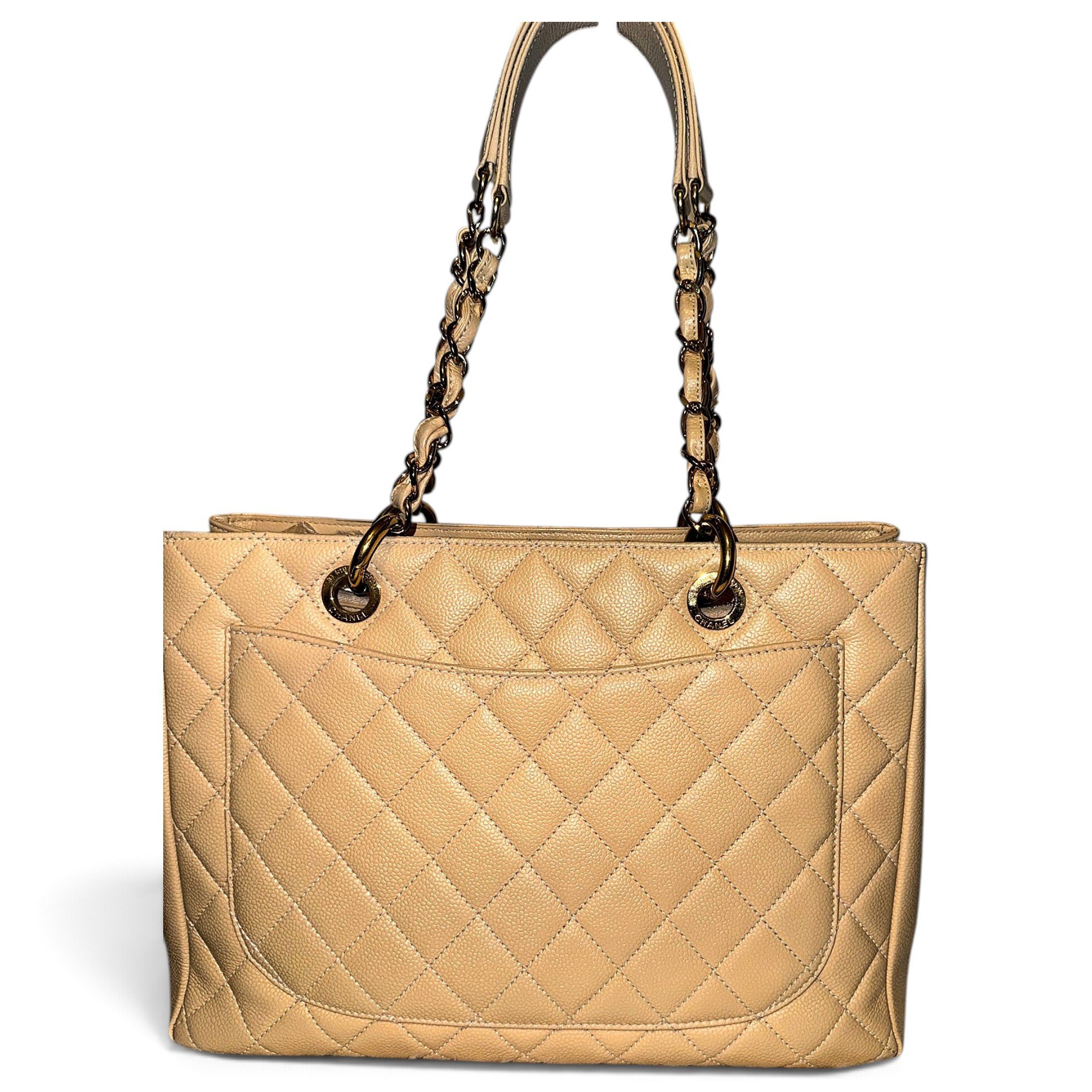 Petite Shopping Tote leather tote