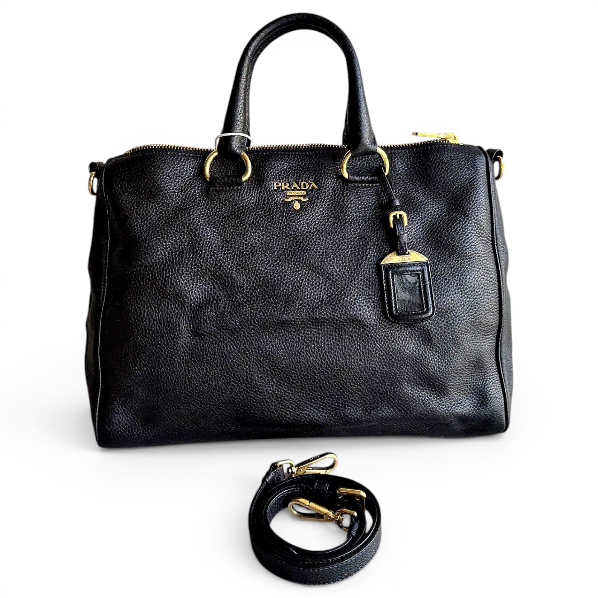 Galleria leather handbag
