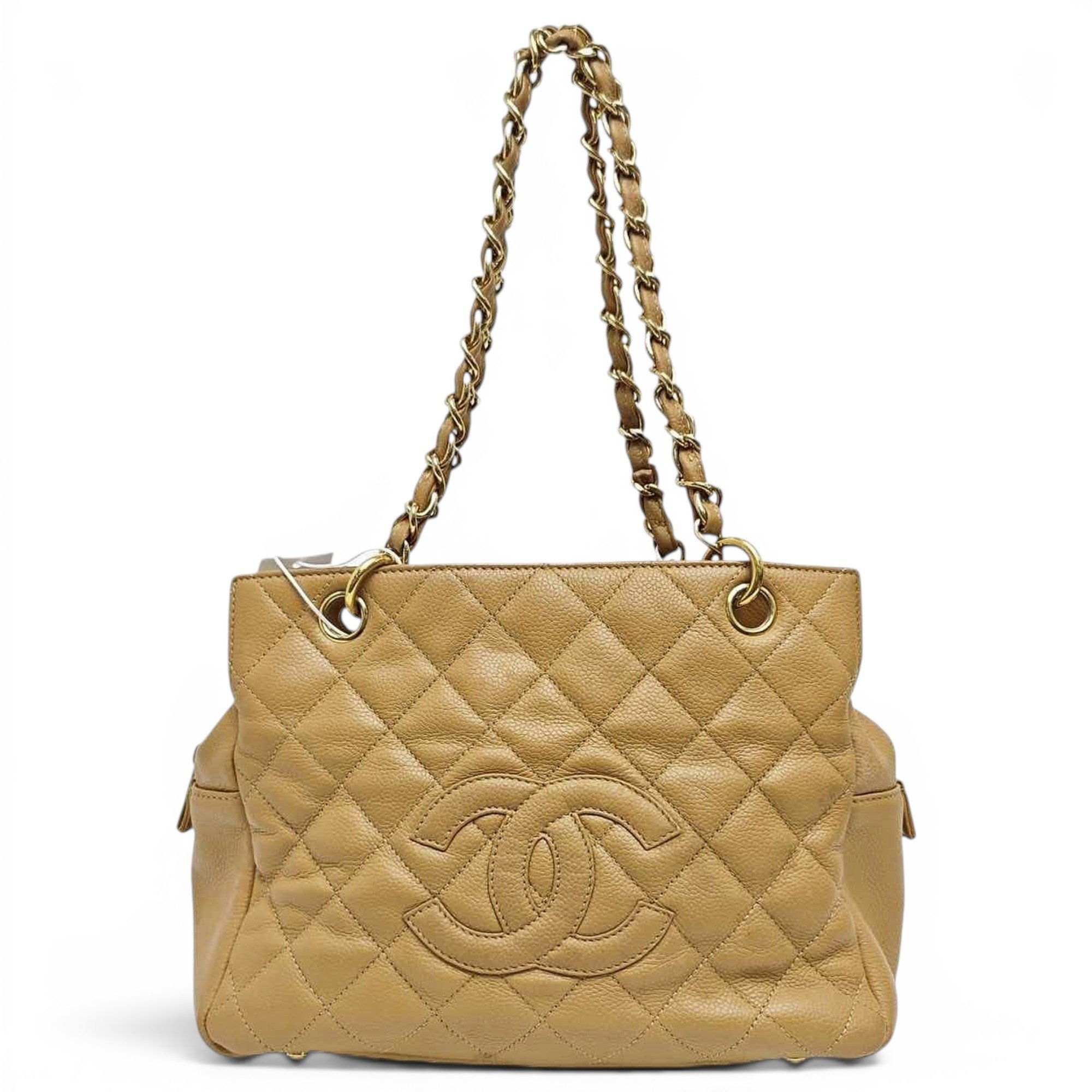 Petite Shopping Tote leather tote