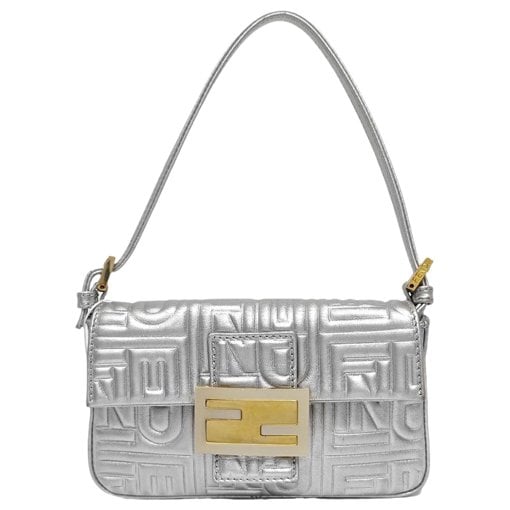 Baguette leather handbag