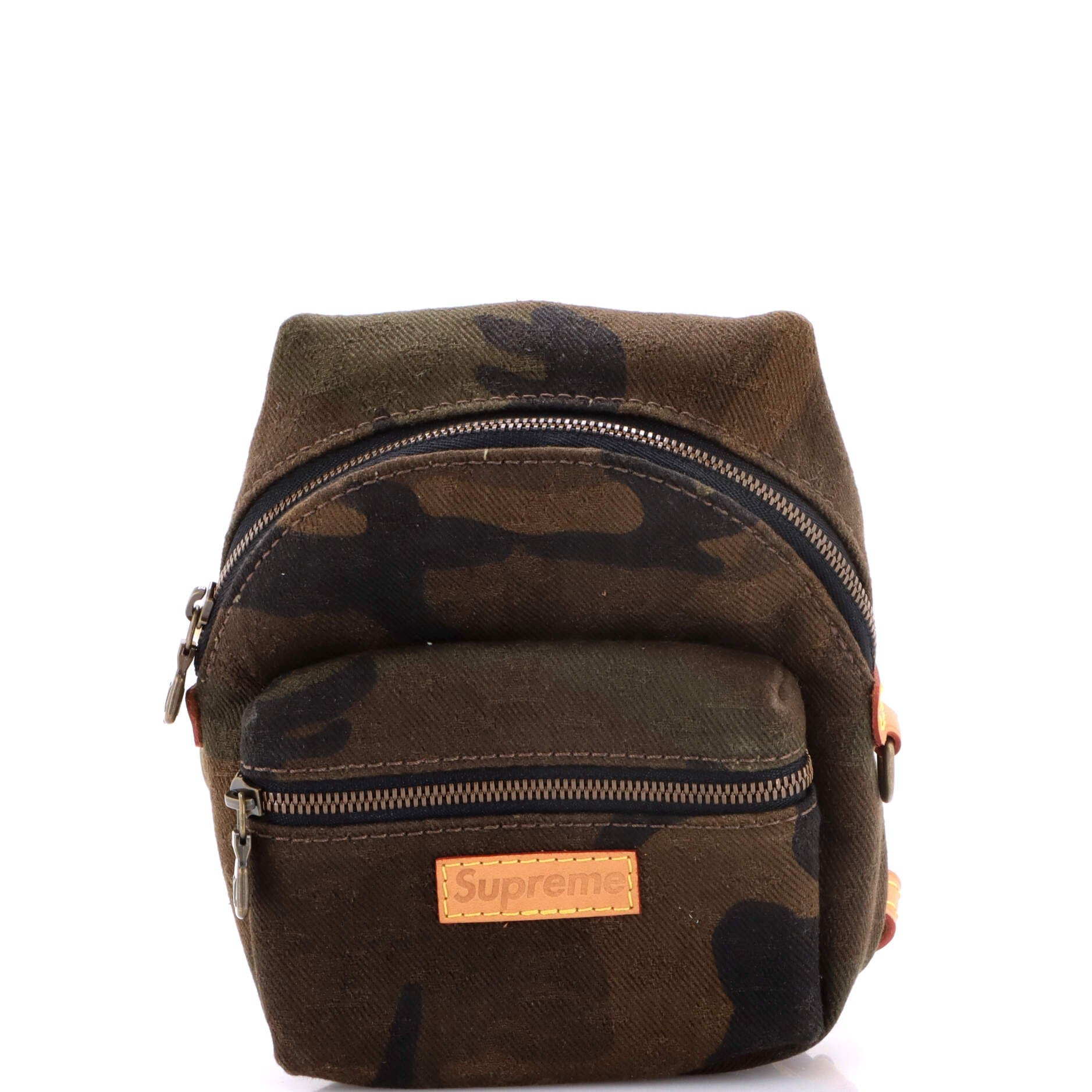 Louis Vuitton Apollo Backpack Limited Edition Supreme Camouflage Canvas Nano