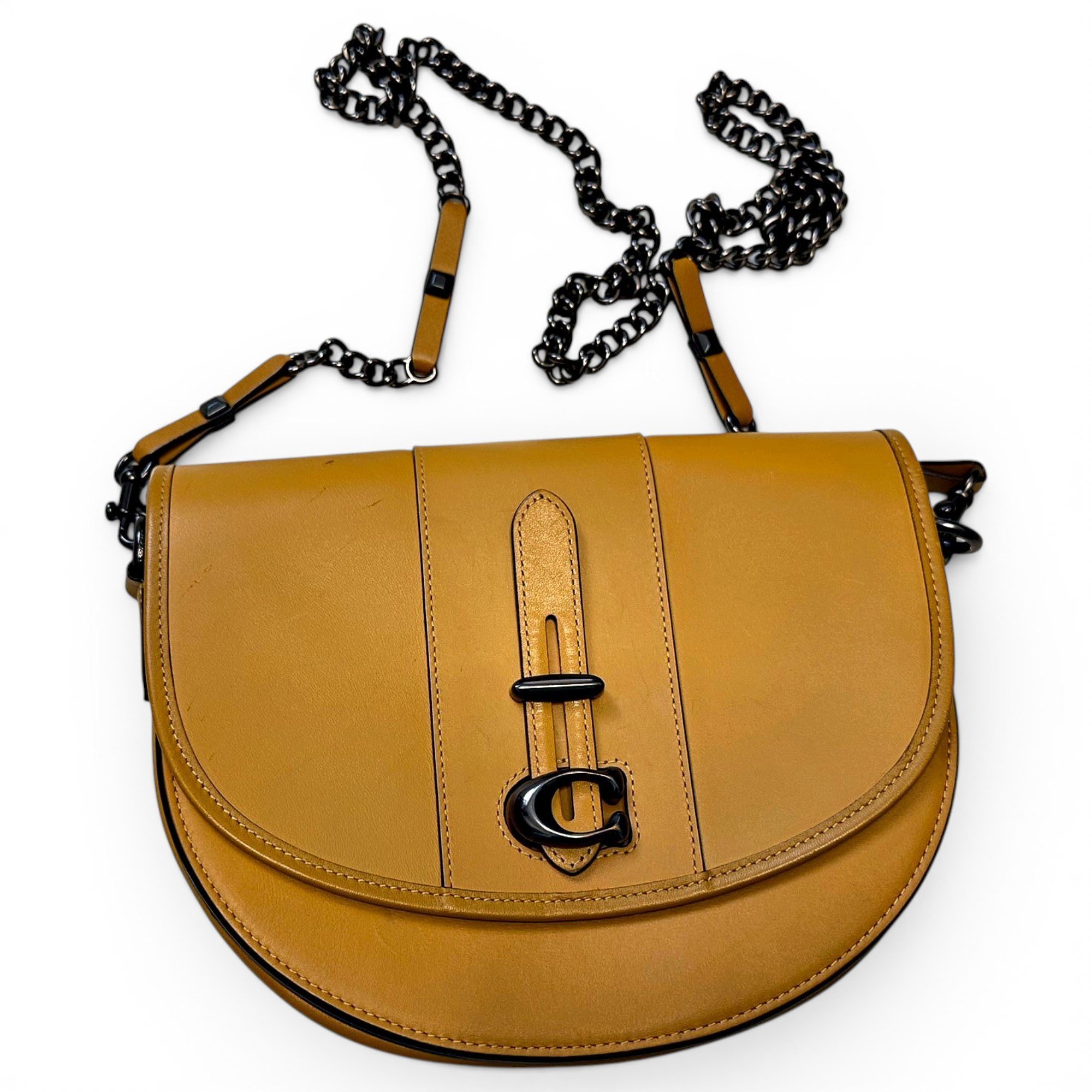 Leather crossbody bag