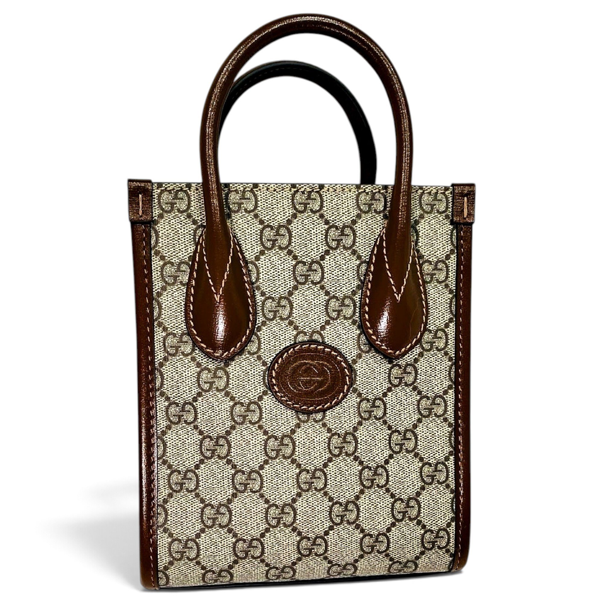 Ophidia leather tote