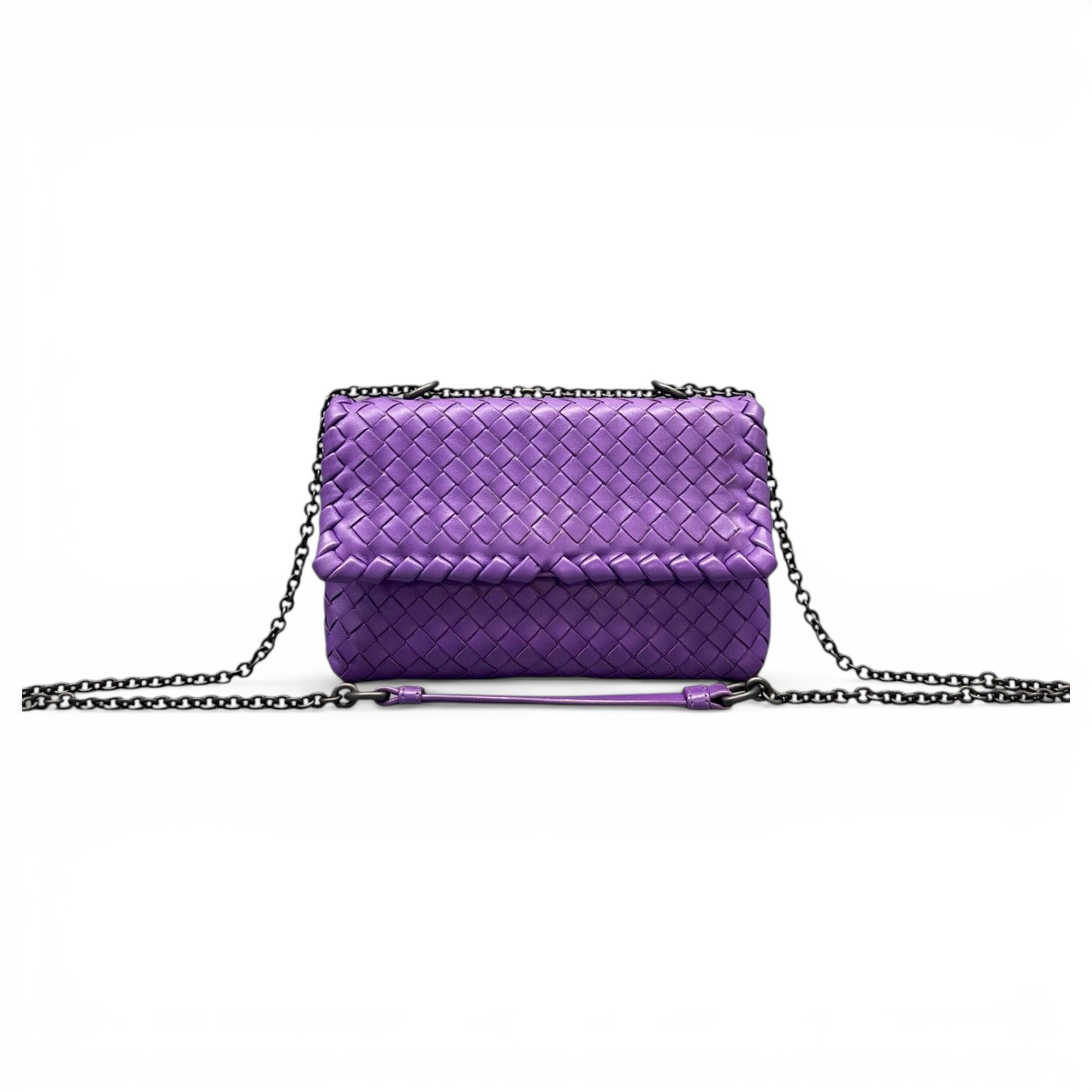 Olimpia leather crossbody bag