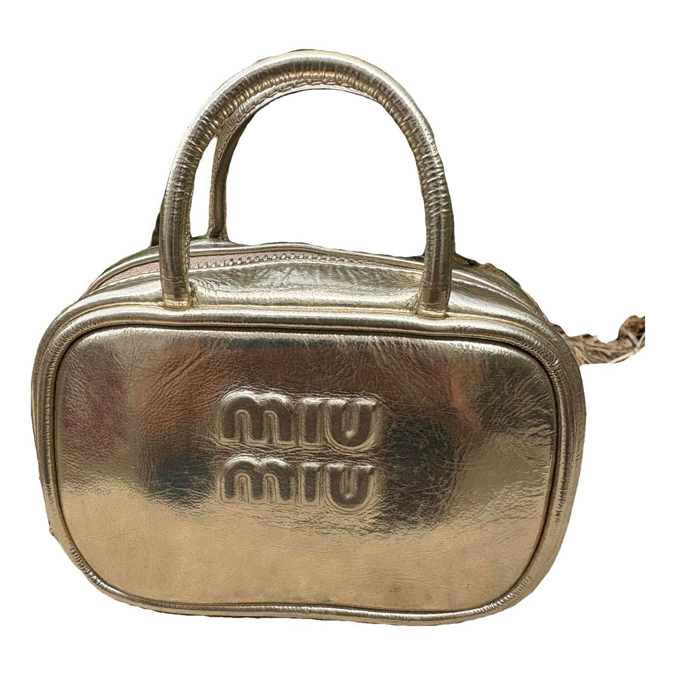 Leather mini bag
