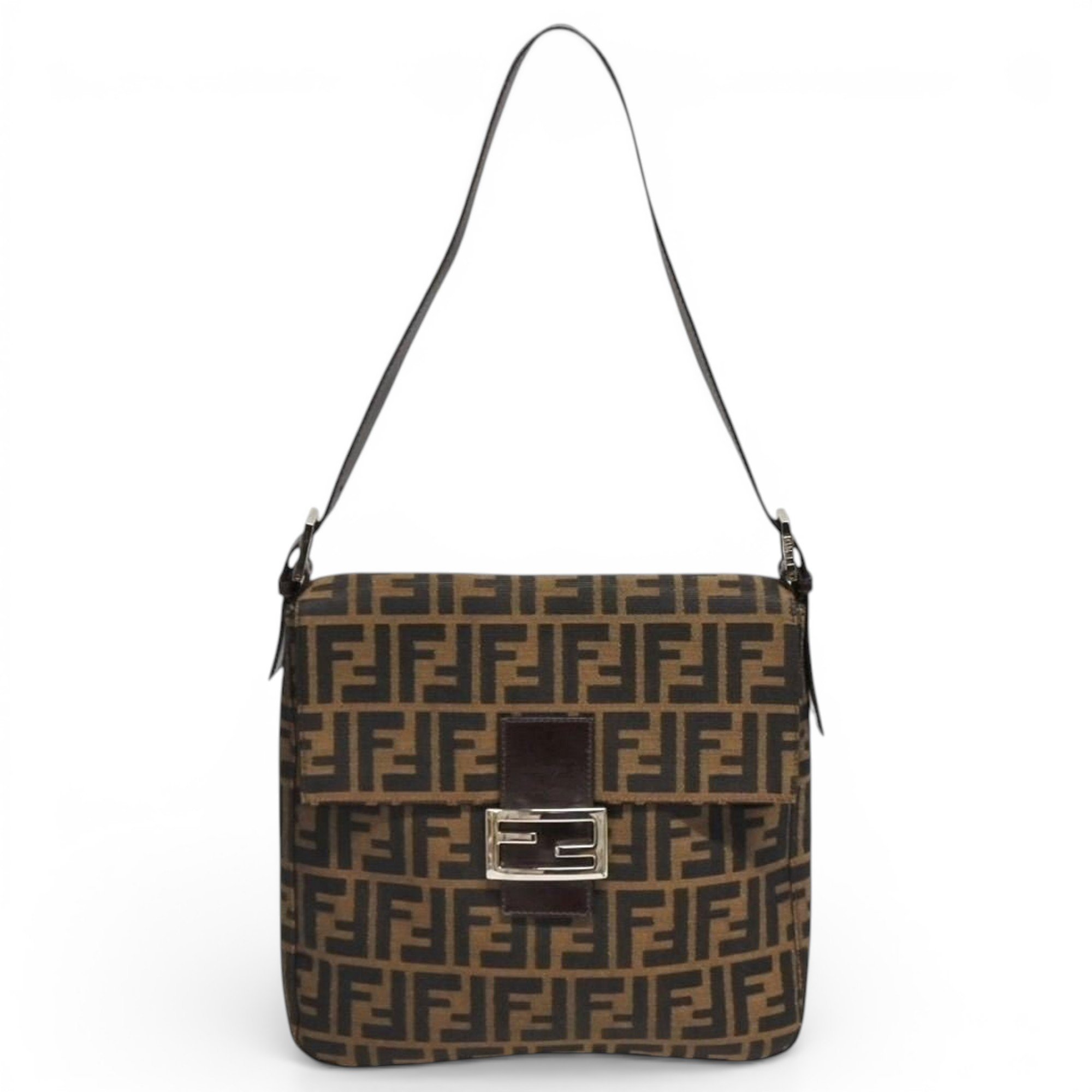 Baguette leather handbag
