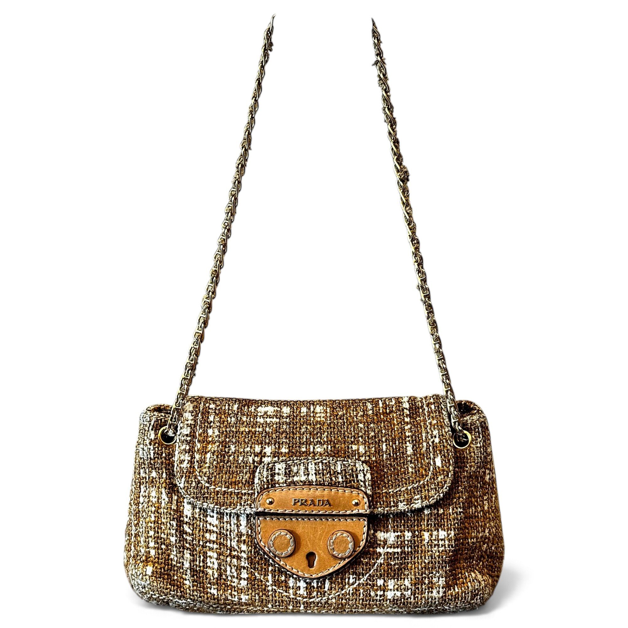 Tweed handbag