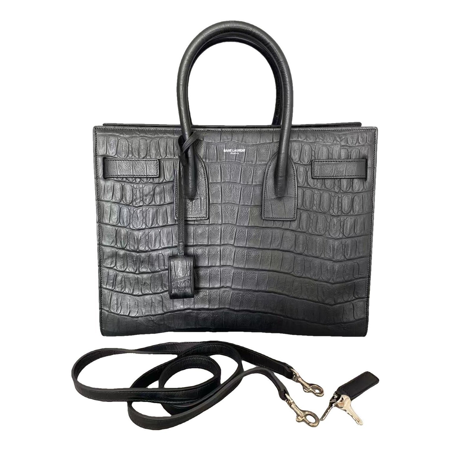 Sac de Jour leather tote