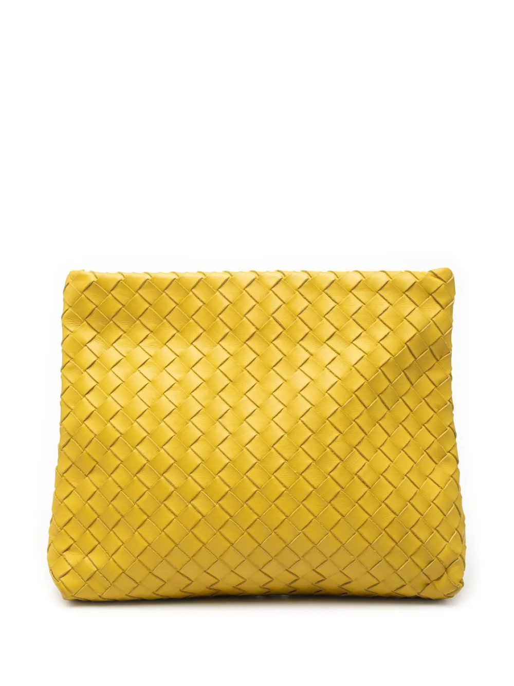 2012-2026 Nappa Intrecciato Fold Over clutch bag