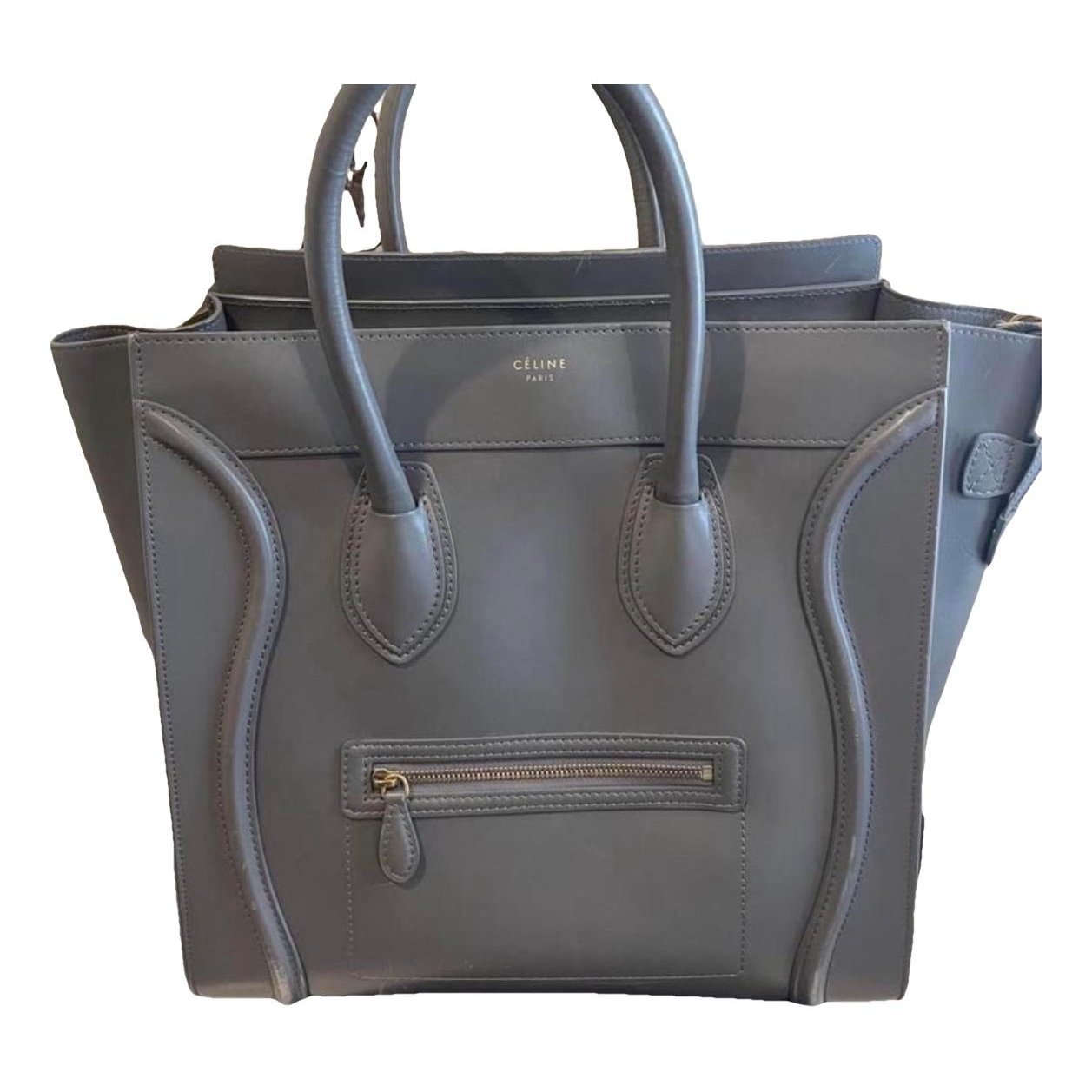 Luggage leather handbag