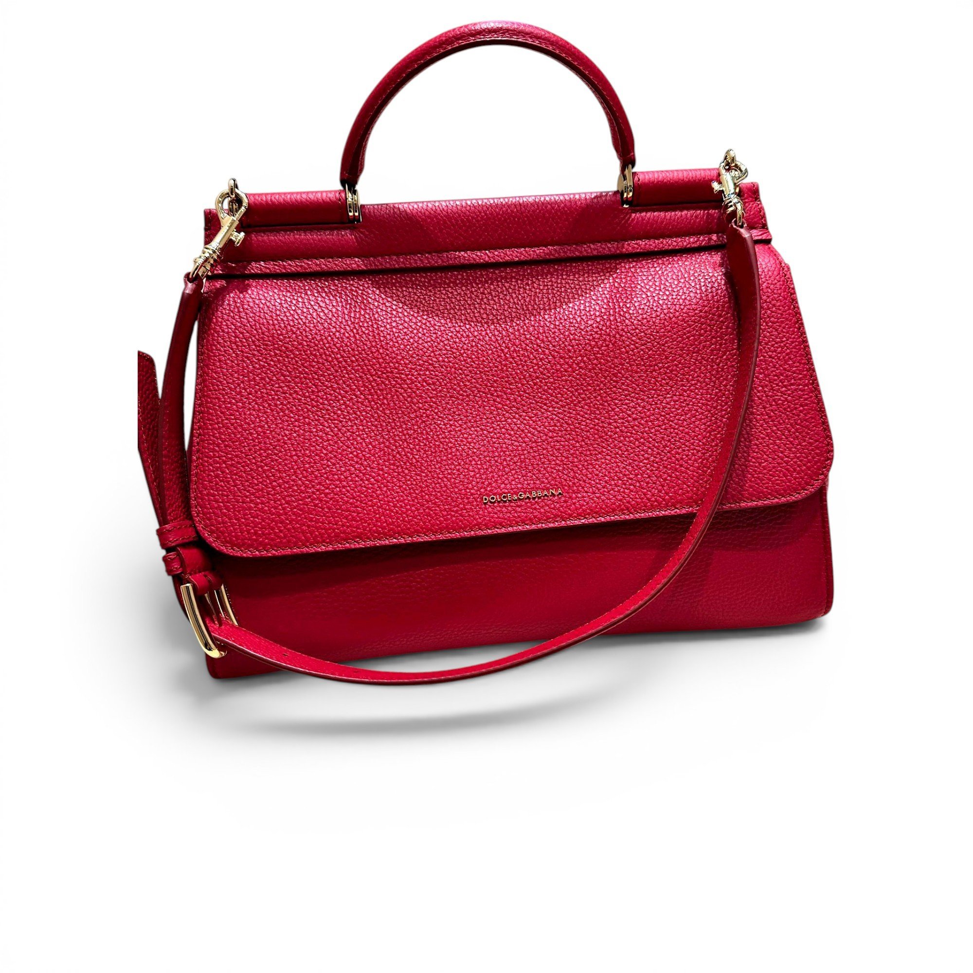 Dolce & Gabbana Sicily leather handbag