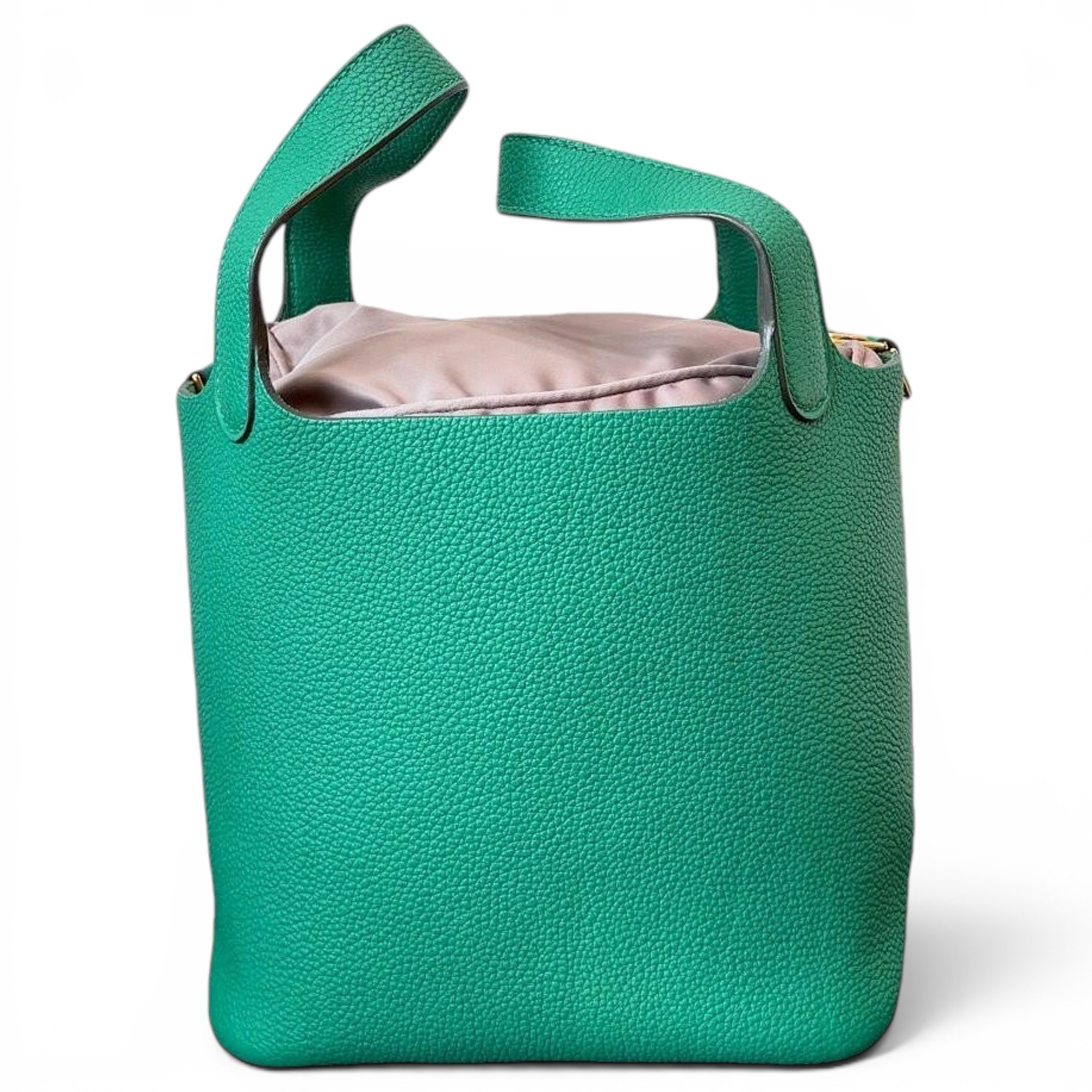 Picotin leather handbag