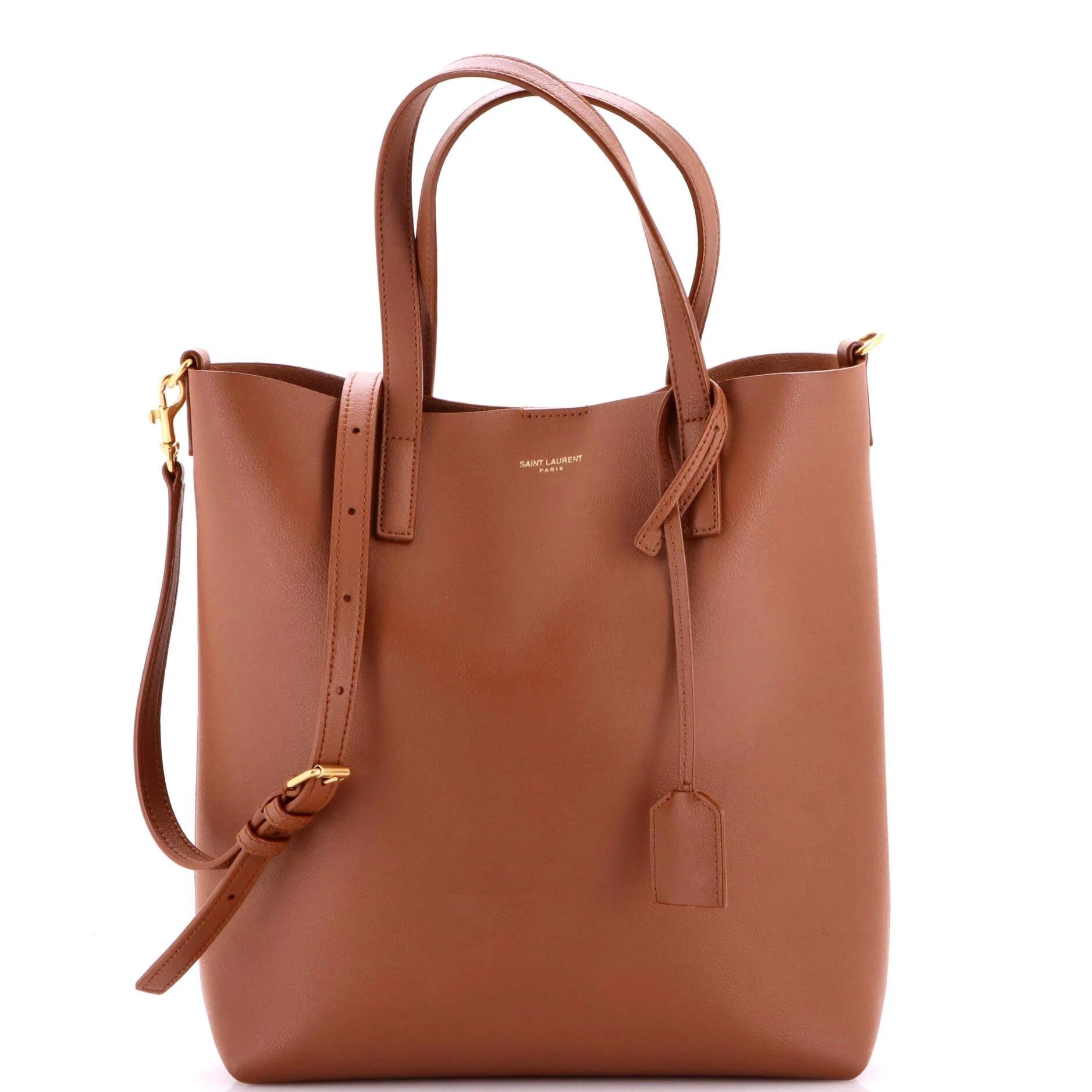 Leather tote