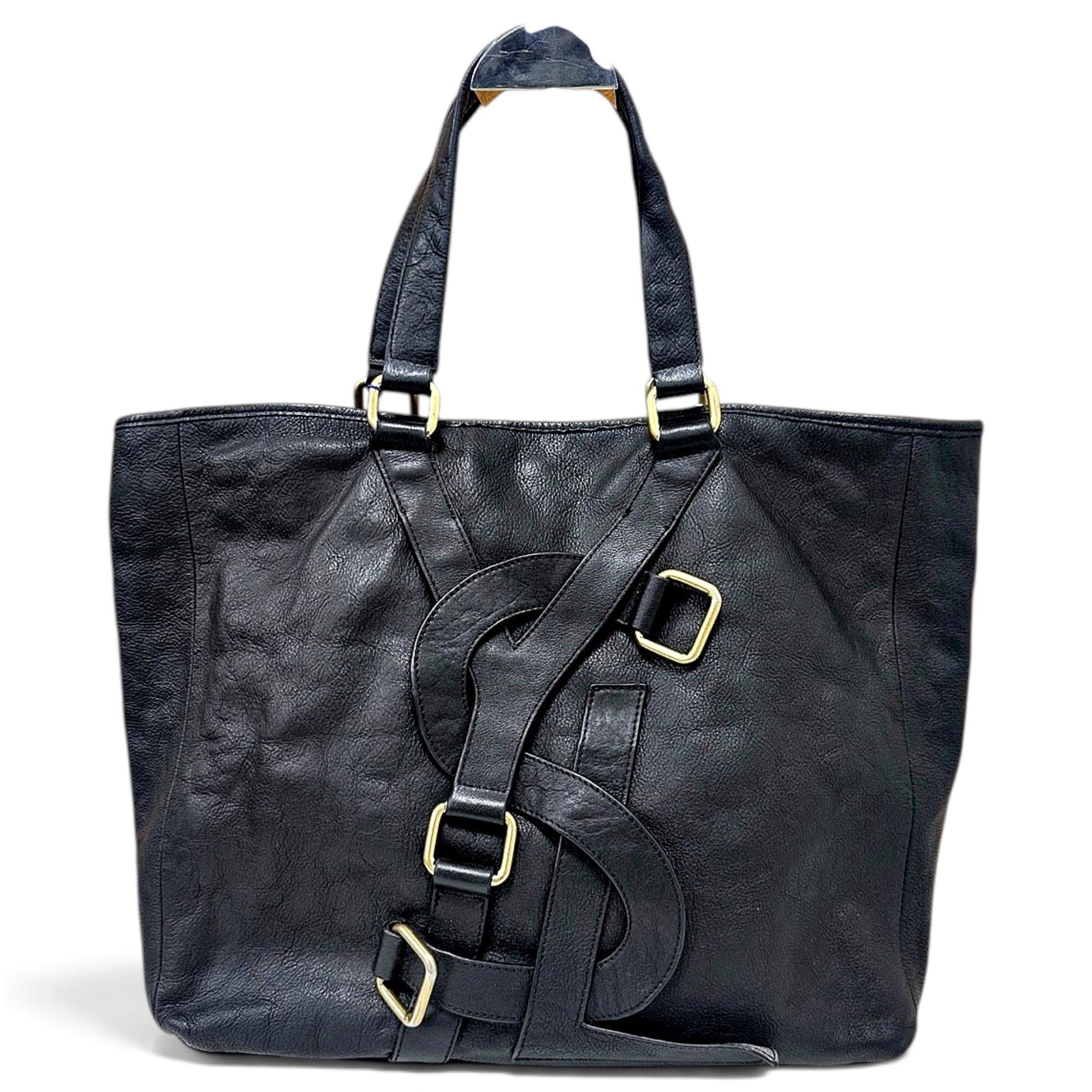 Leather tote