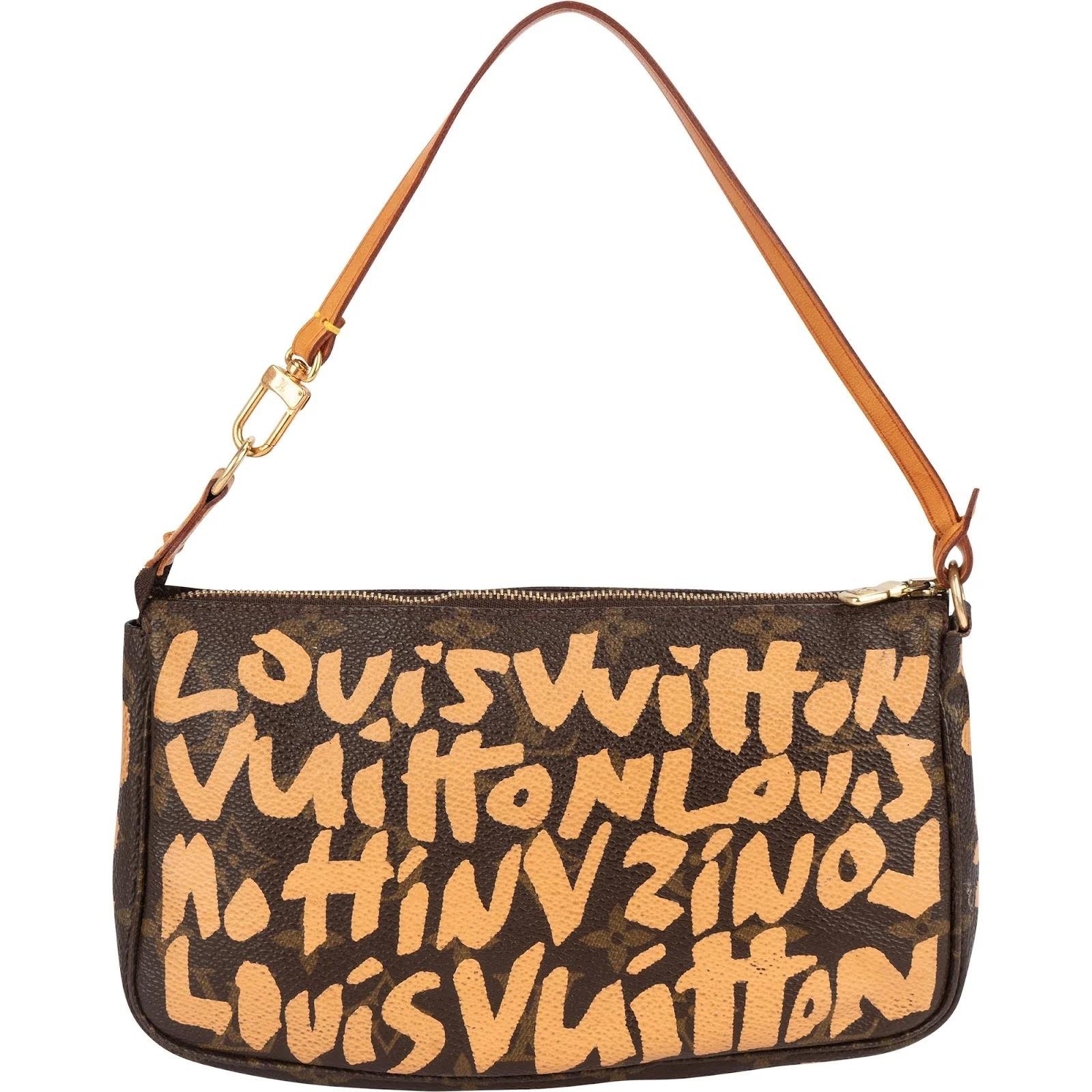 Pochette Accessoire leather handbag