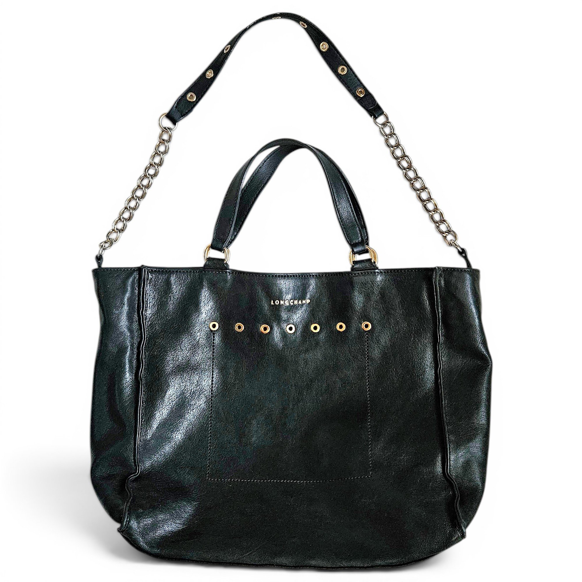 Leather handbag