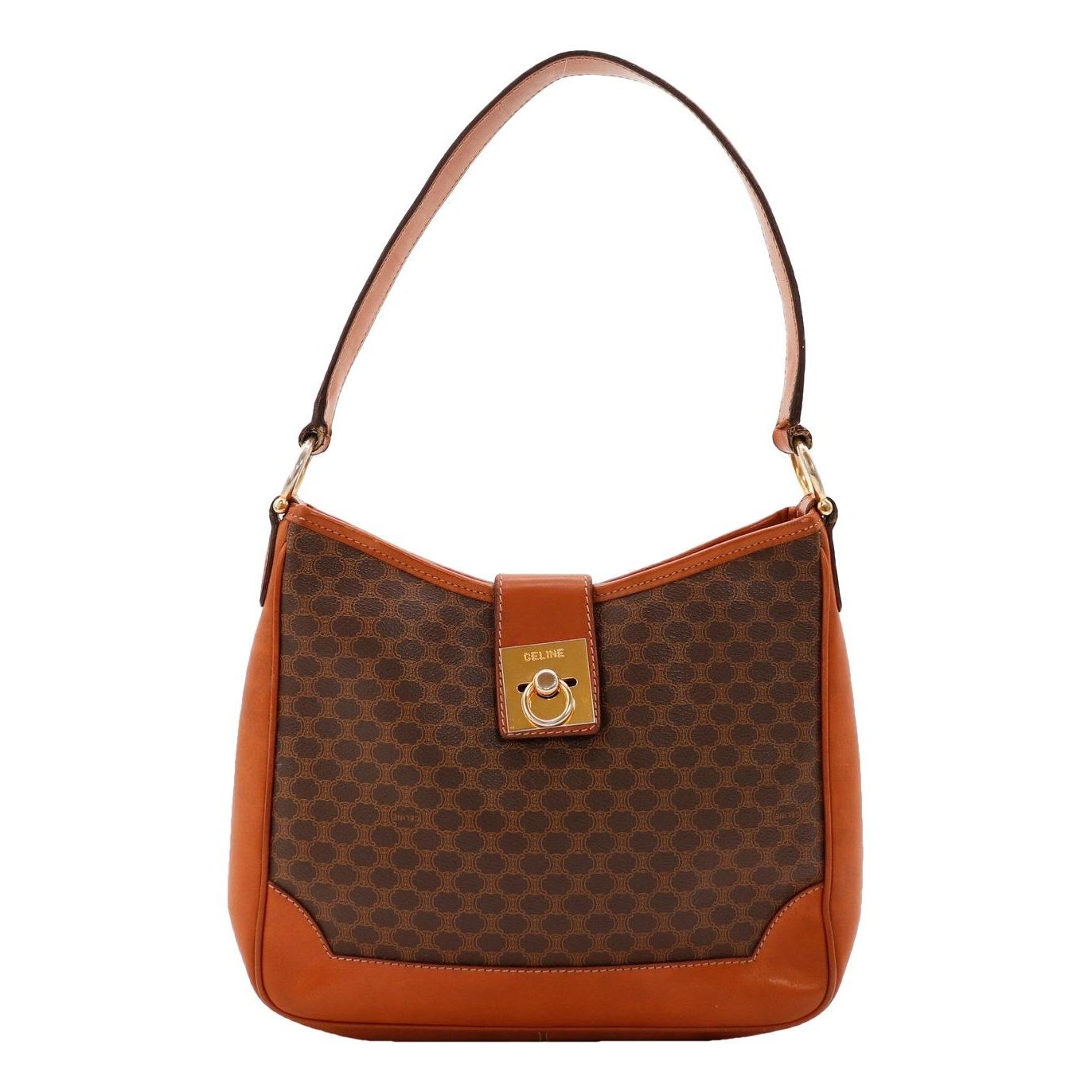 Triomphe leather handbag