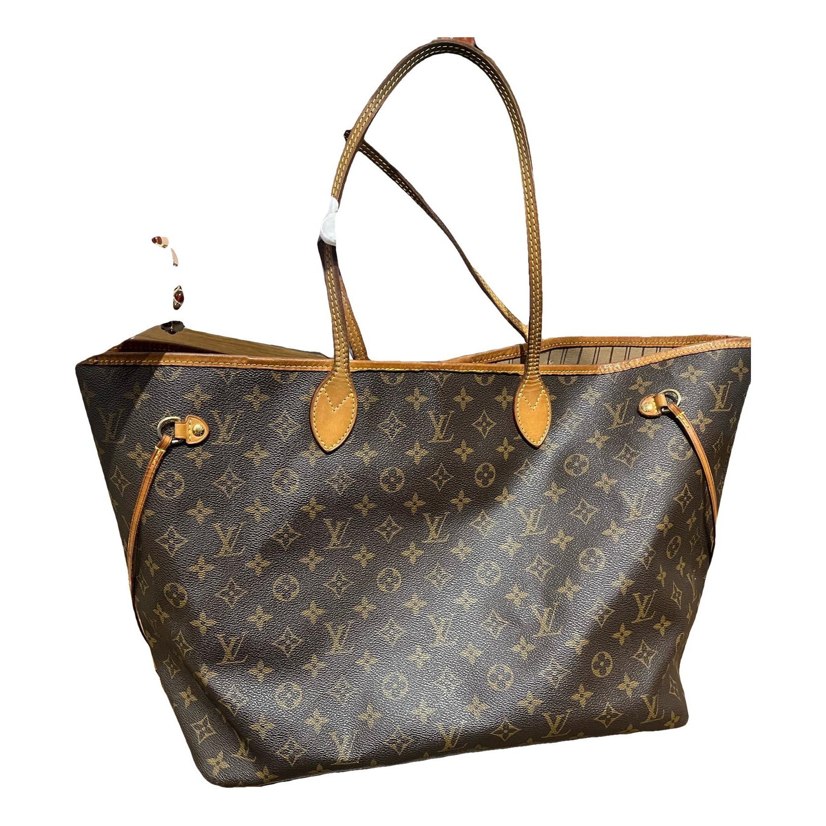 Neverfull leather tote