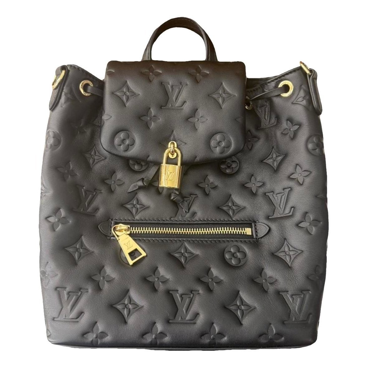 Coussin leather bag