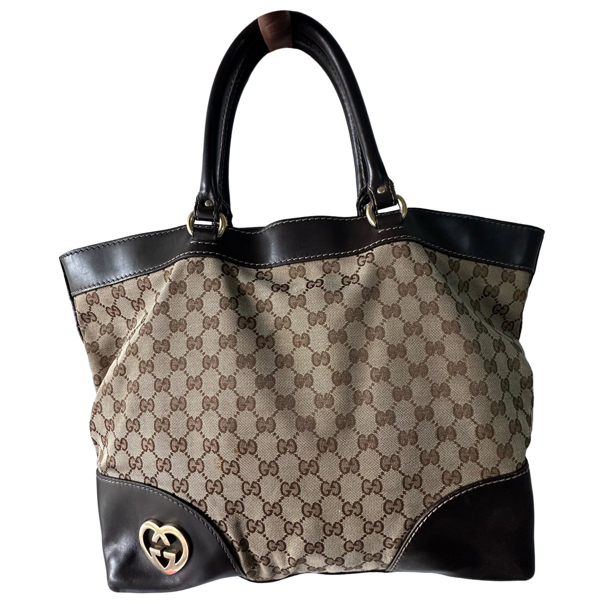 Leather tote