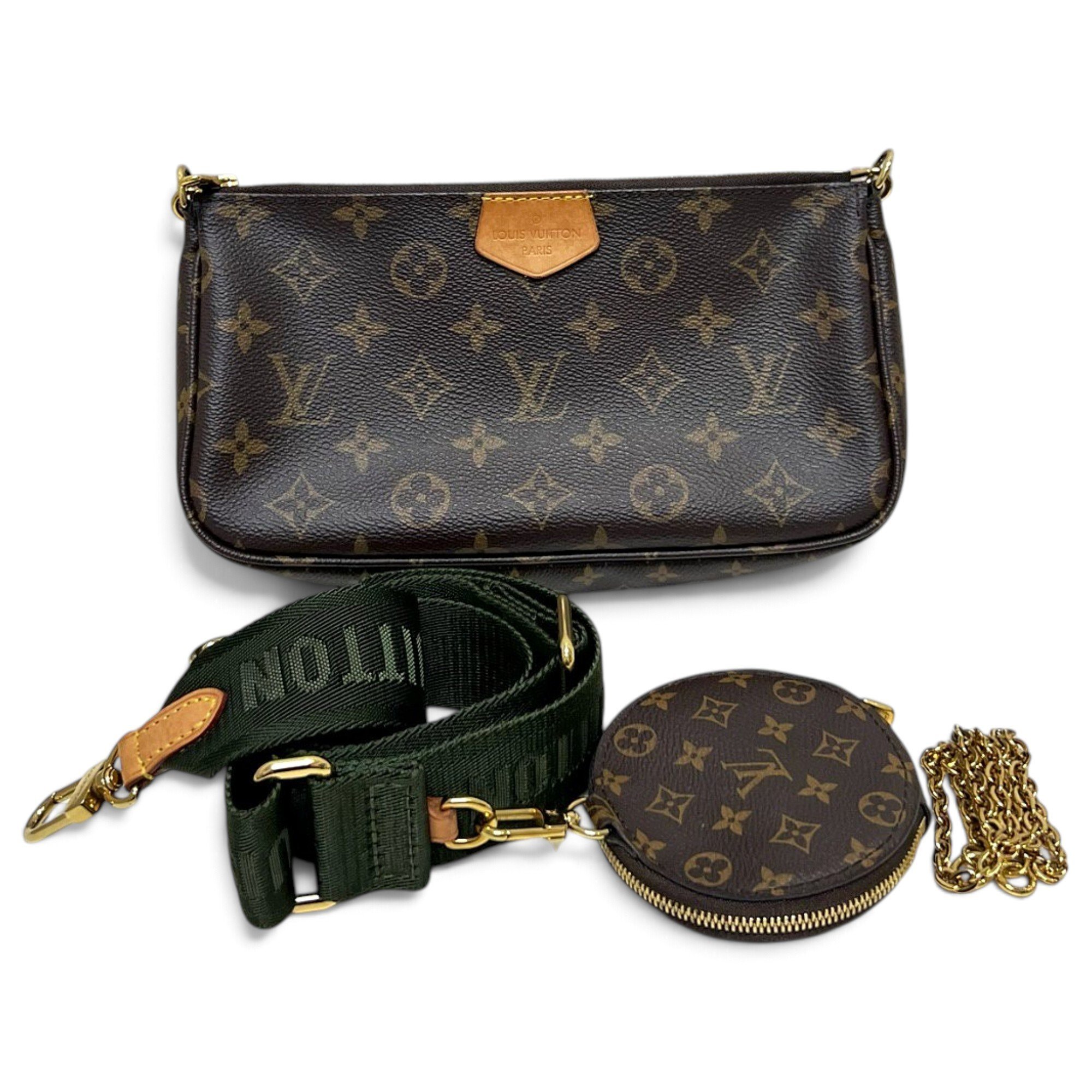 Multi Pochette Accessoires leather handbag