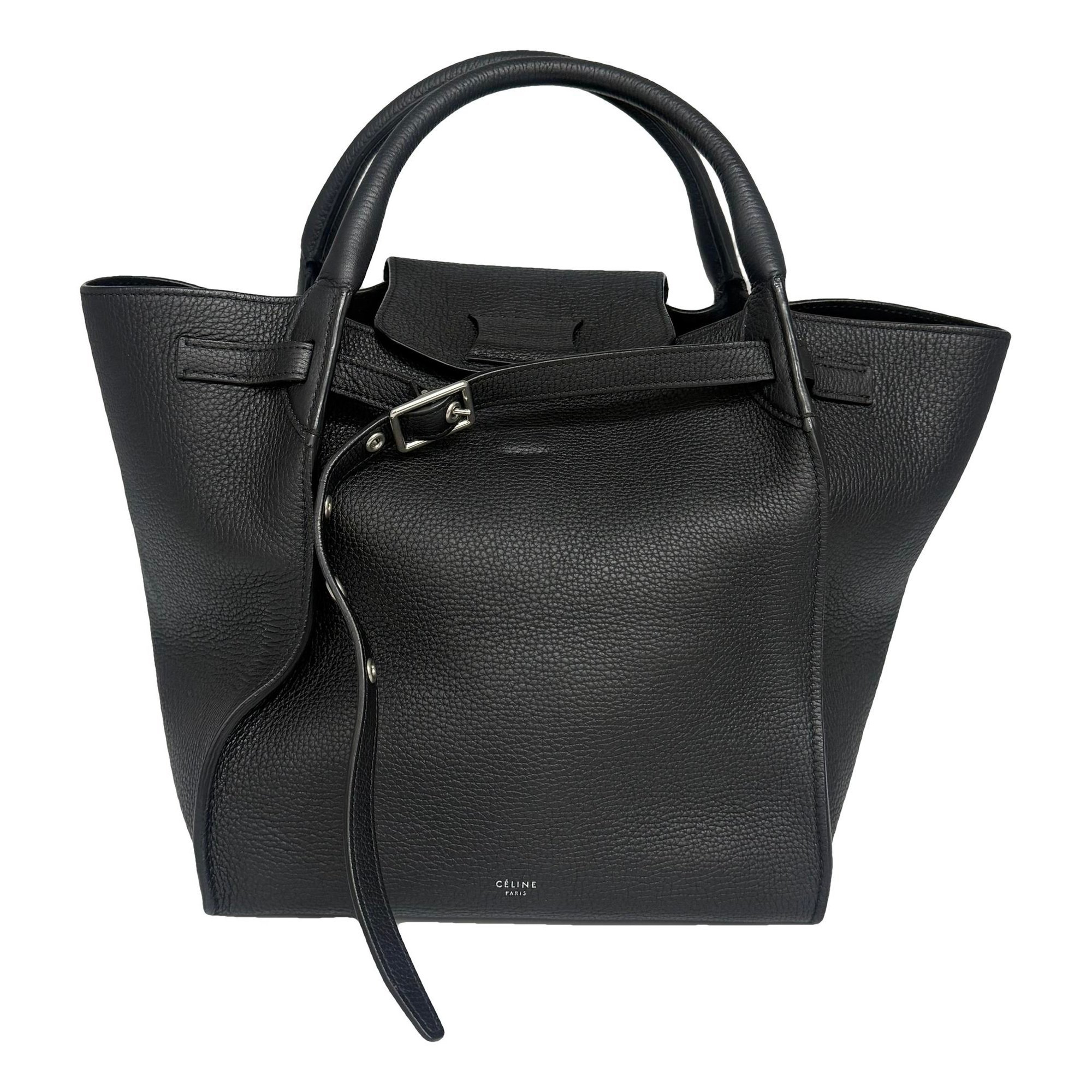 Big Bag leather handbag