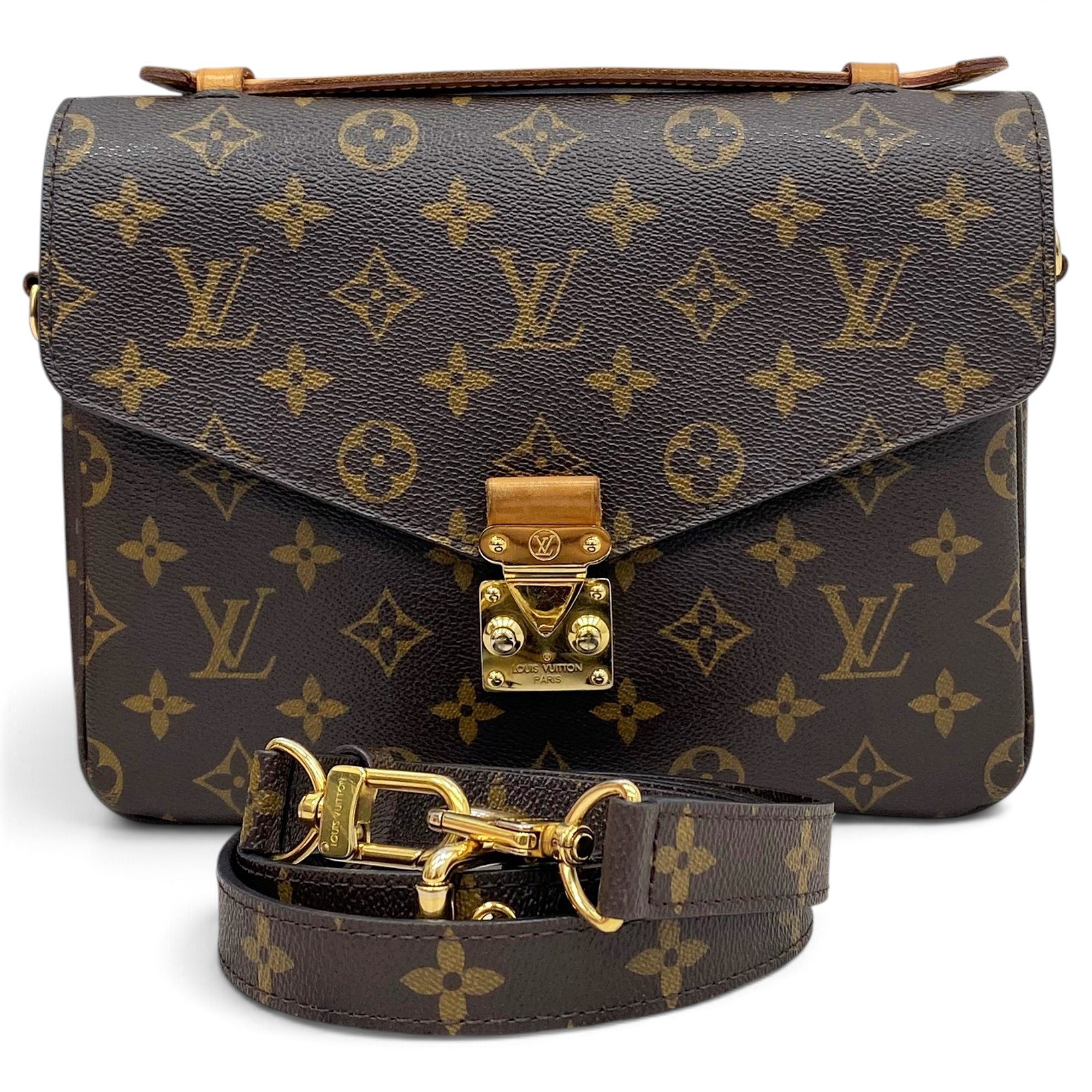 Metis leather handbag