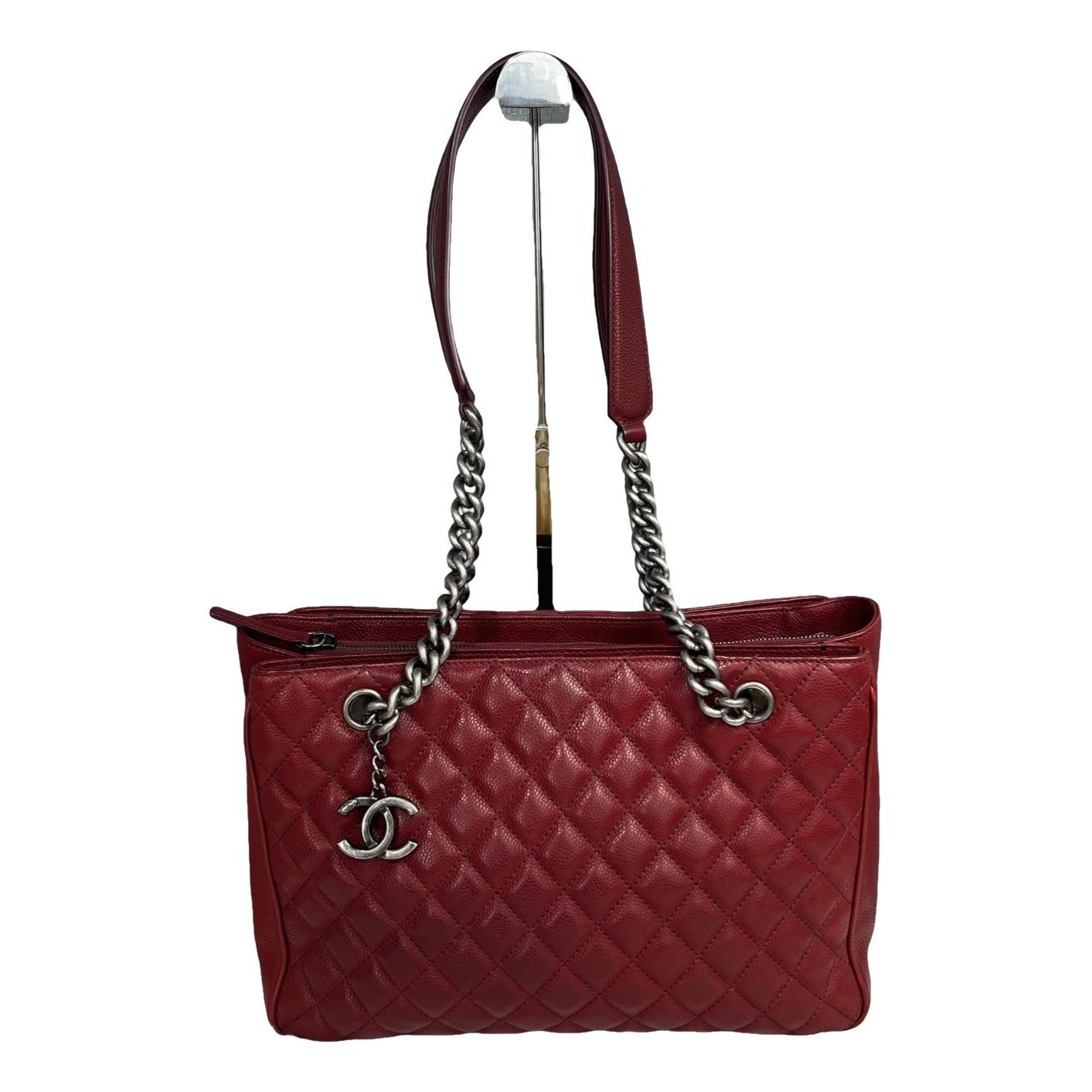 Leather tote