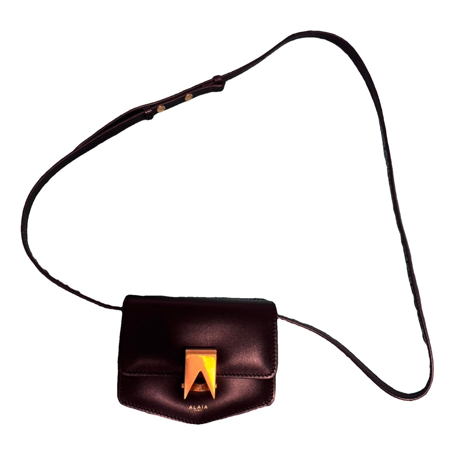 Alaia Le Papa leather mini bag