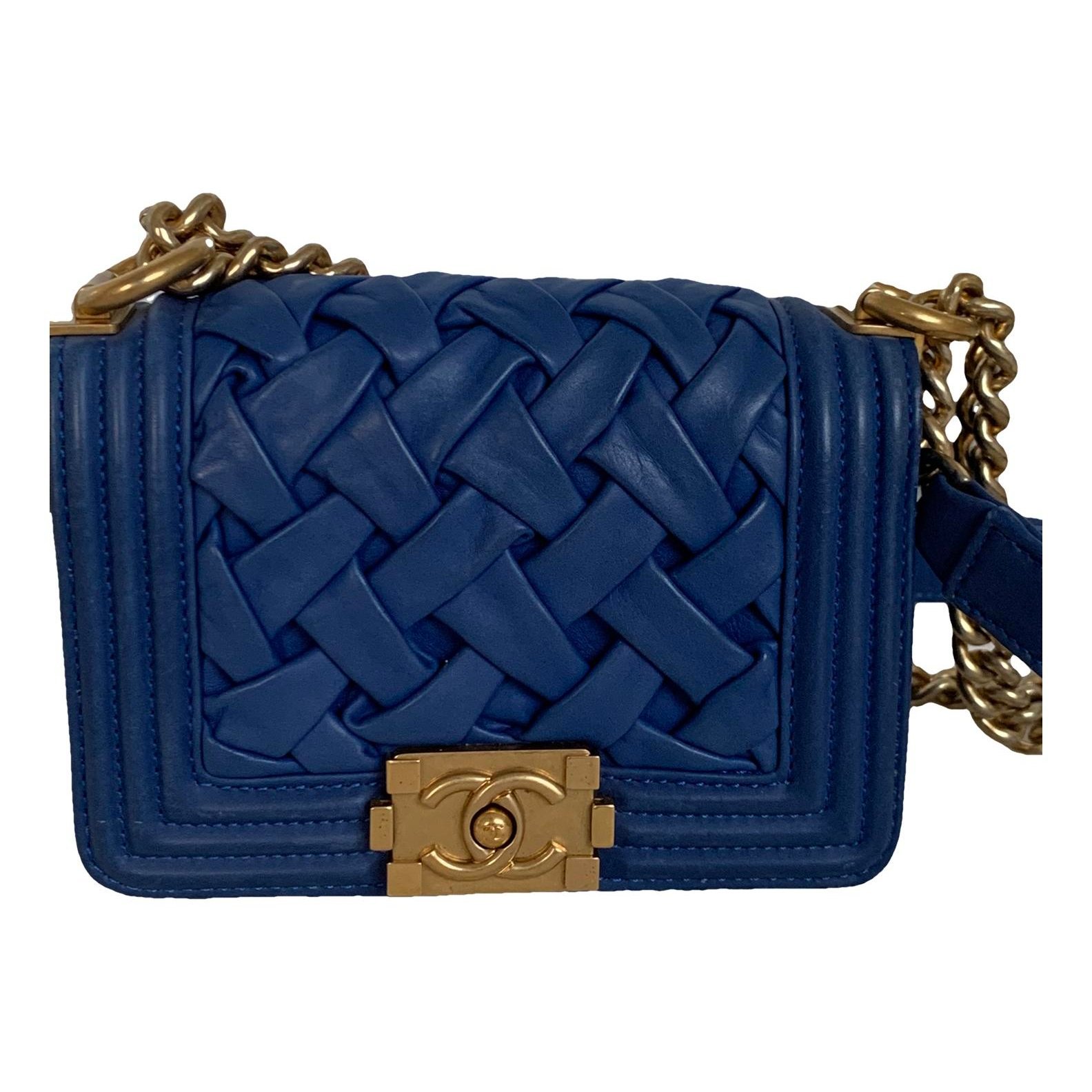 Boy leather crossbody bag