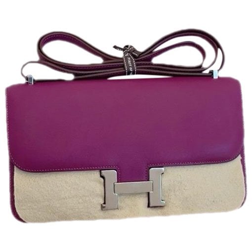 Leather crossbody bag