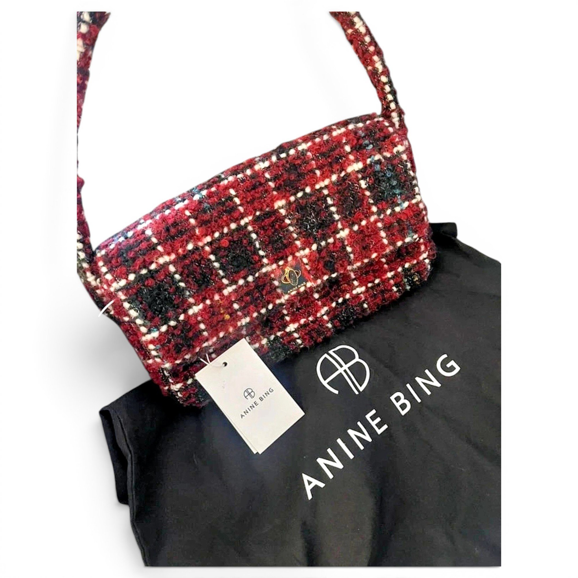Anine Bing Wool handbag