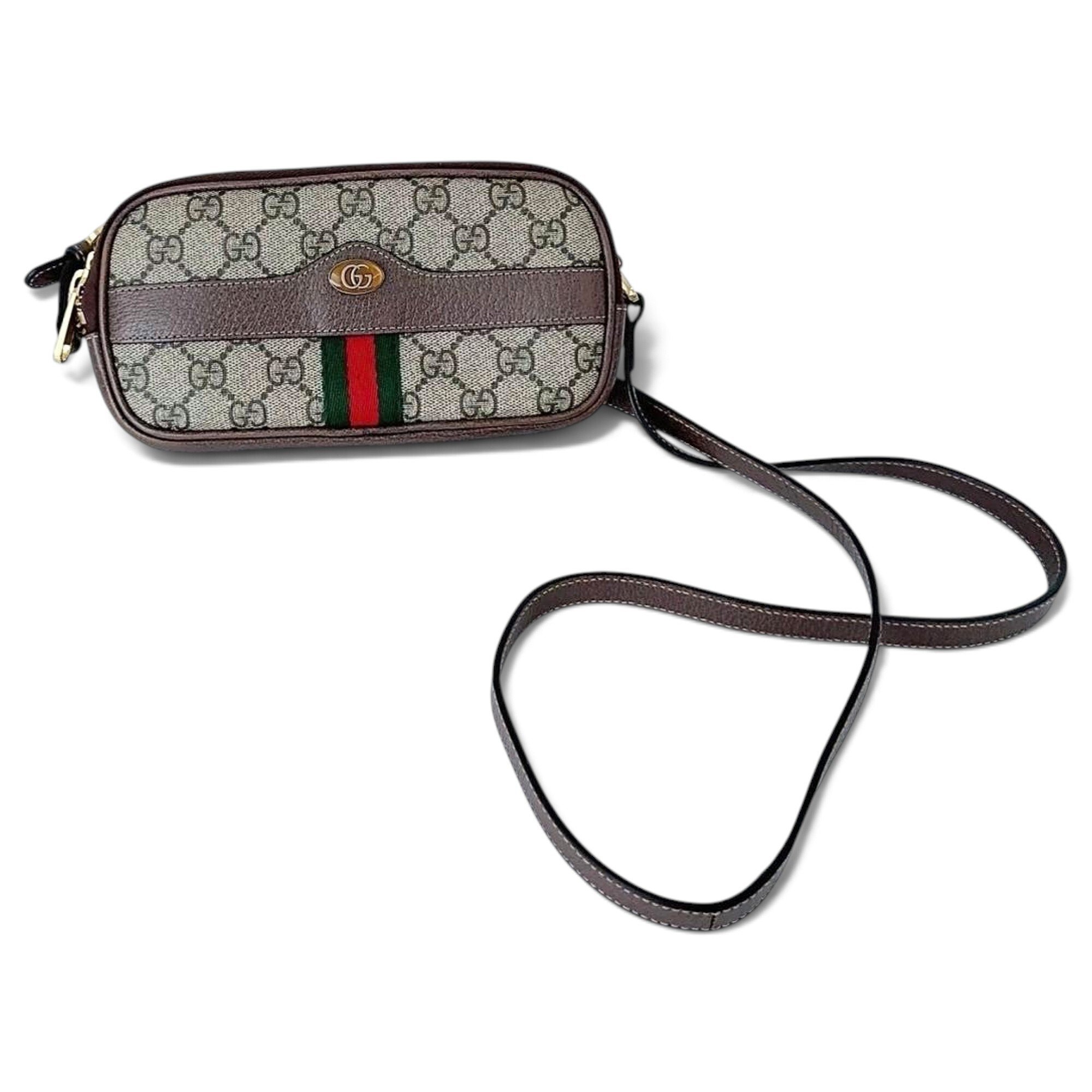 Ophidia leather handbag