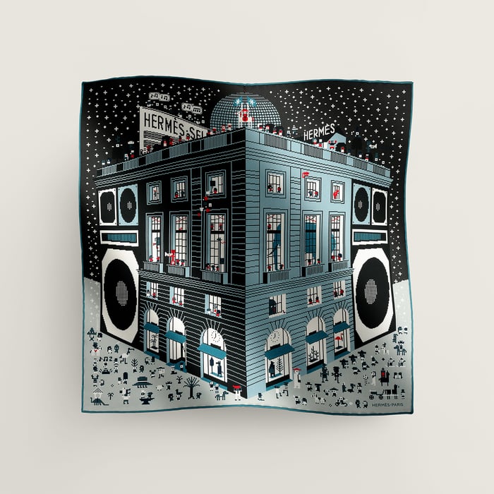 Faubourg Party Pocket Square 45