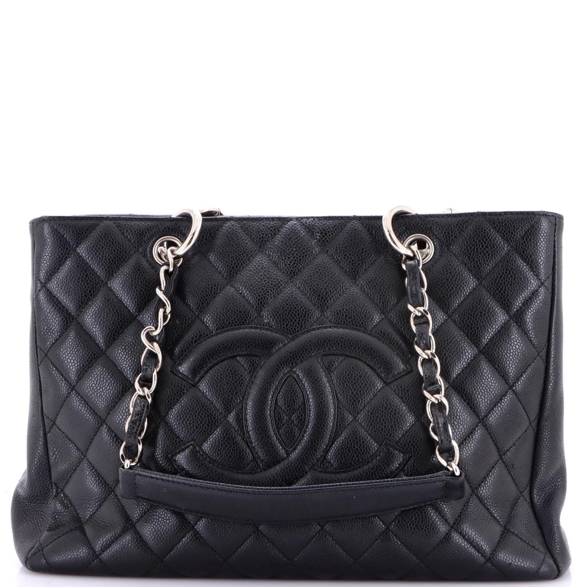Classic CC Shopping leather tote