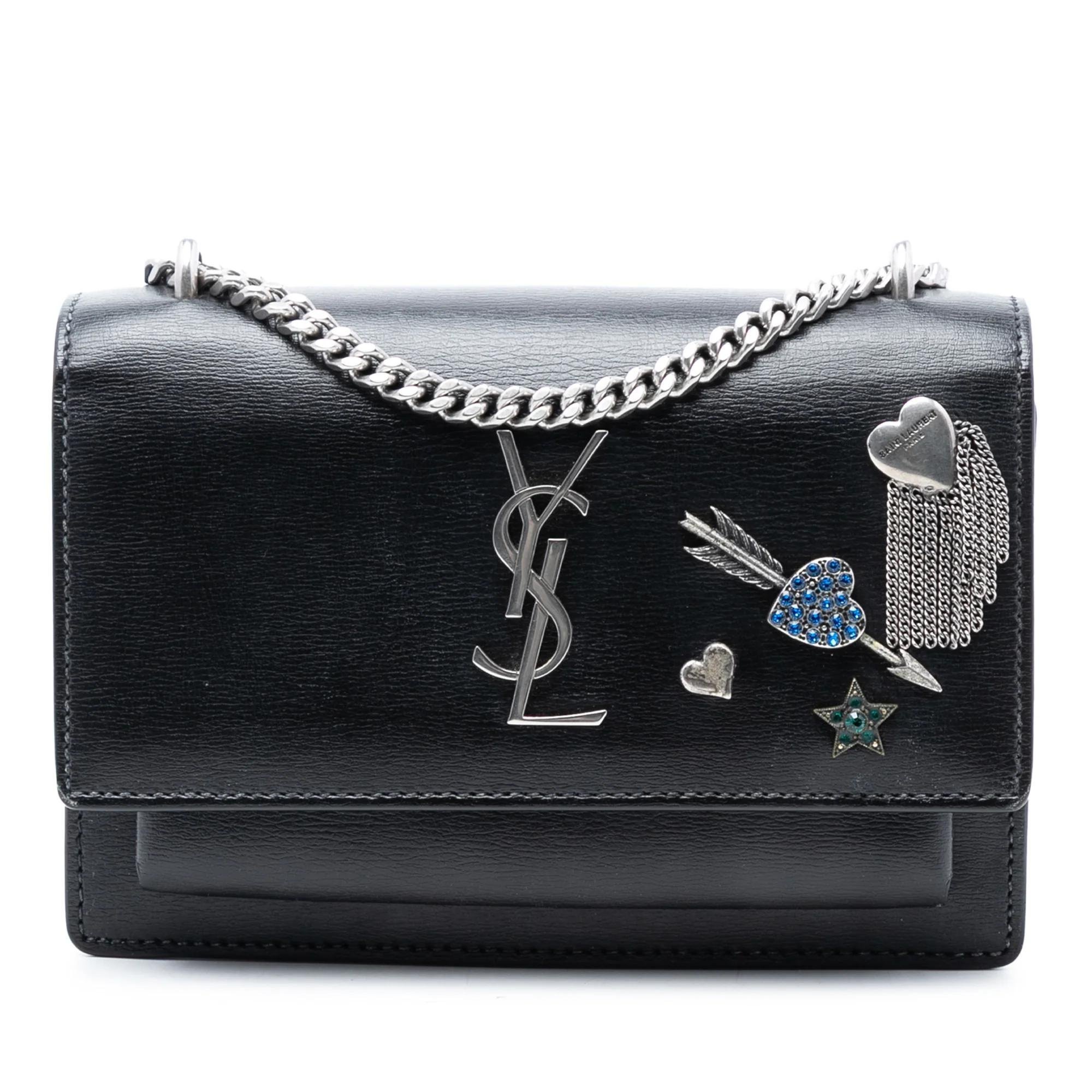 Sunset leather handbag
